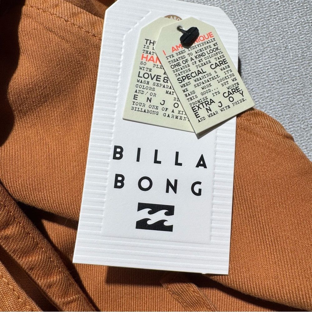 Billabong NWT New BILLABONG Wild Pursuit Toffee Cotton Romper Size S Size 28" / US 6 / IT 42 - 7 Thumbnail