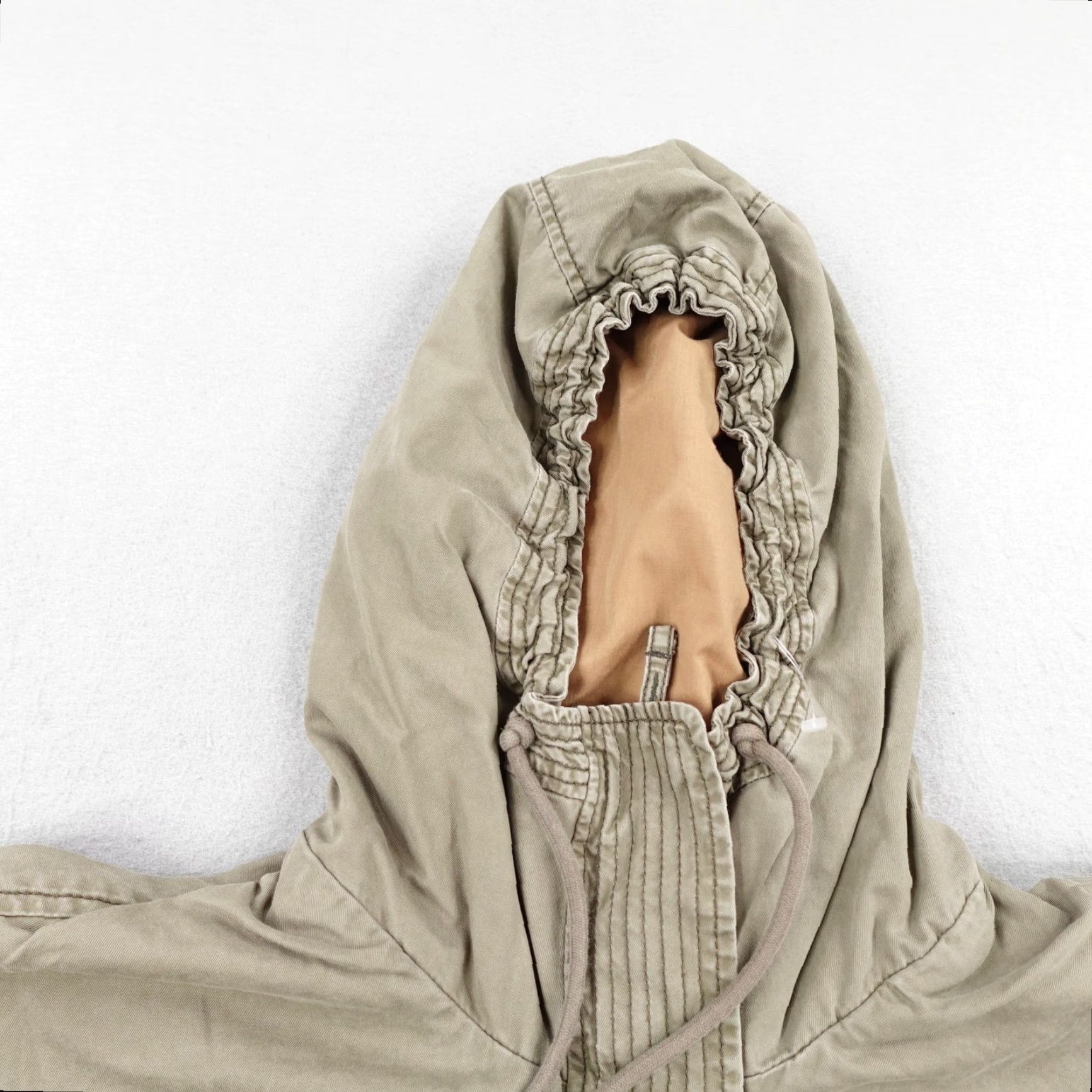 Abercrombie & Fitch Abercrombie Fitch Jacket Womens Medium Army Green Field Military Fish Tail Parka Size M / US 6-8 / IT 42-44 - 2 Thumbnail