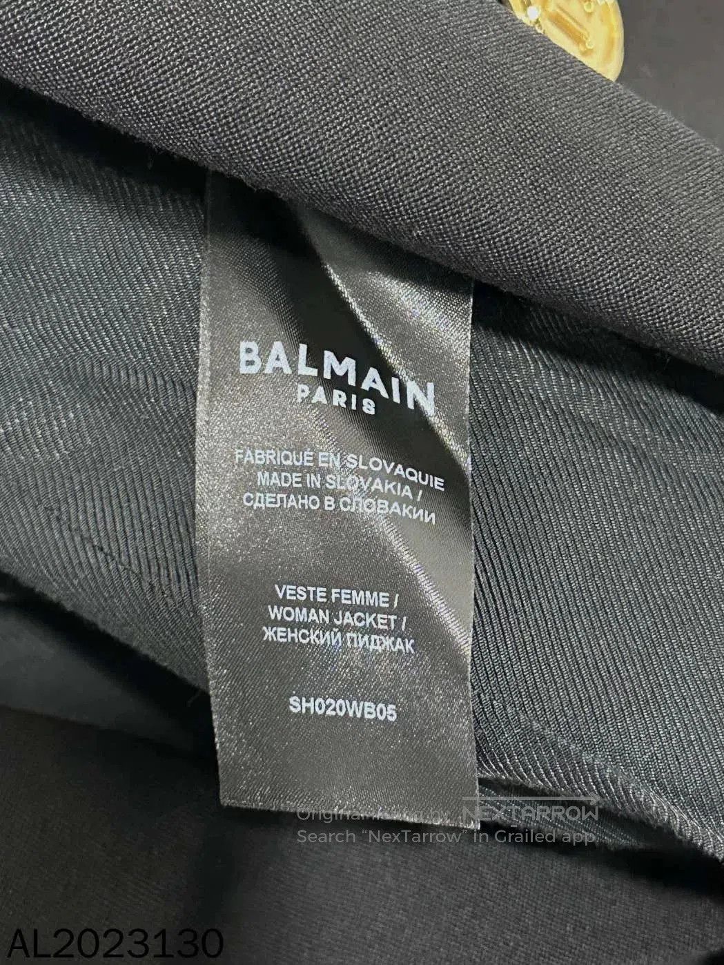 Balmain Balmain Gold Button Blazer. Size XXS / US 00 / IT 34 - 6 Thumbnail