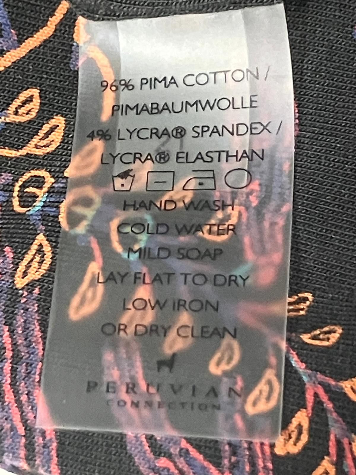 Other Peruvian Connection Pima Cotton Floral Dress XL Size XL / US 12-14 / IT 48-50 - 10 Thumbnail