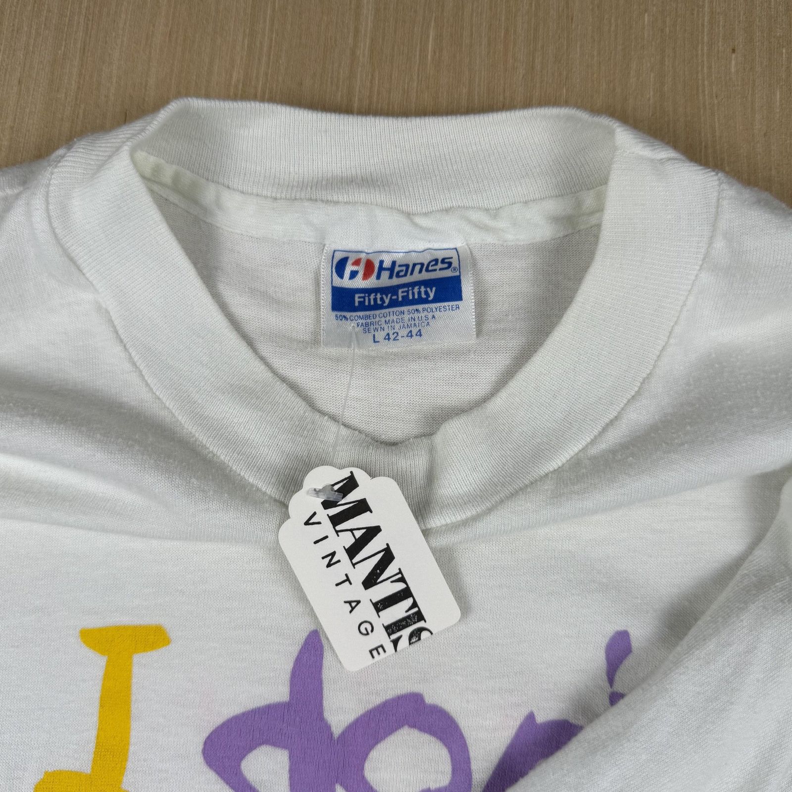 Hanes 80s Hanes I Don't Want To Grow Up Tee Large Size US L / EU 52-54 / 3 - 5 Thumbnail