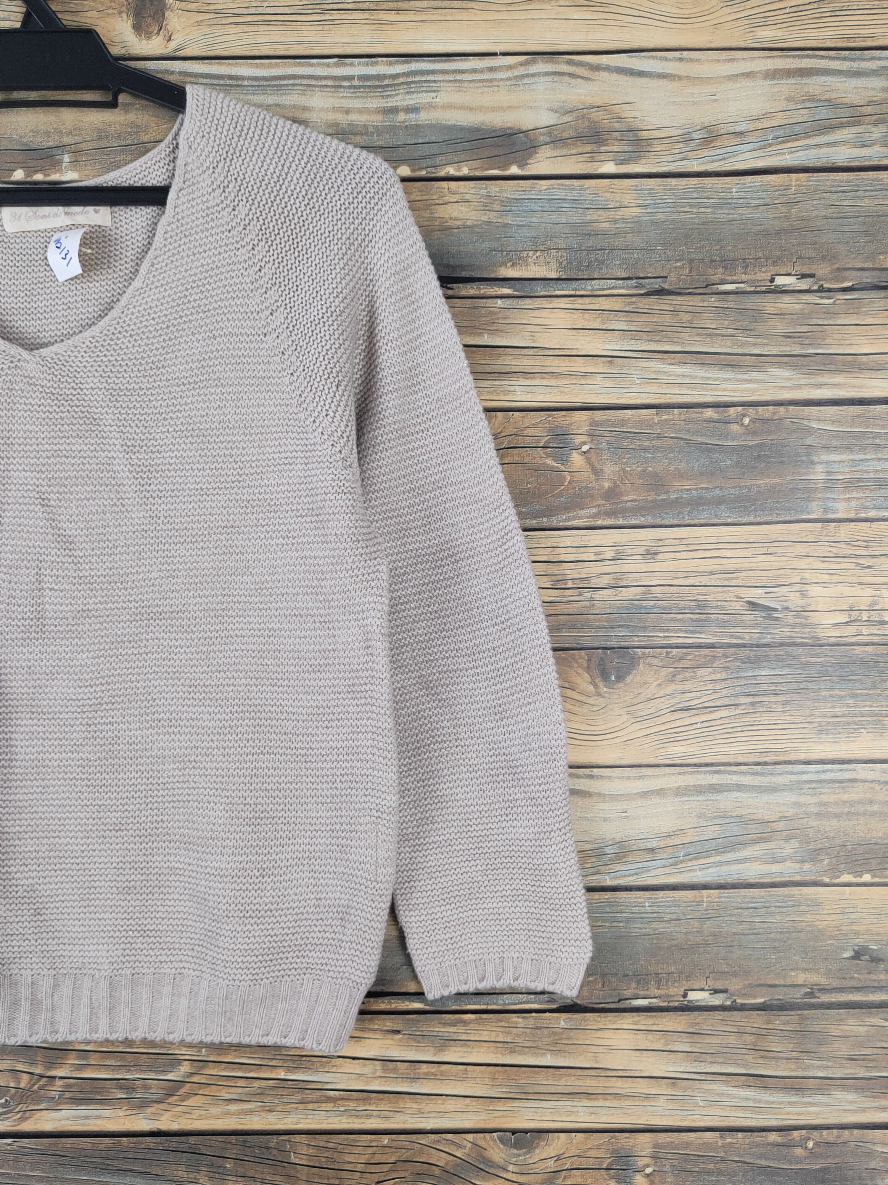 Homespun Knitwear × Japanese Brand × Vintage 31 Sons de Mode Pink Pastel Knitwear Sweatshirts #W2131 Size XS / US 0-2 / IT 36-38 - 5 Thumbnail