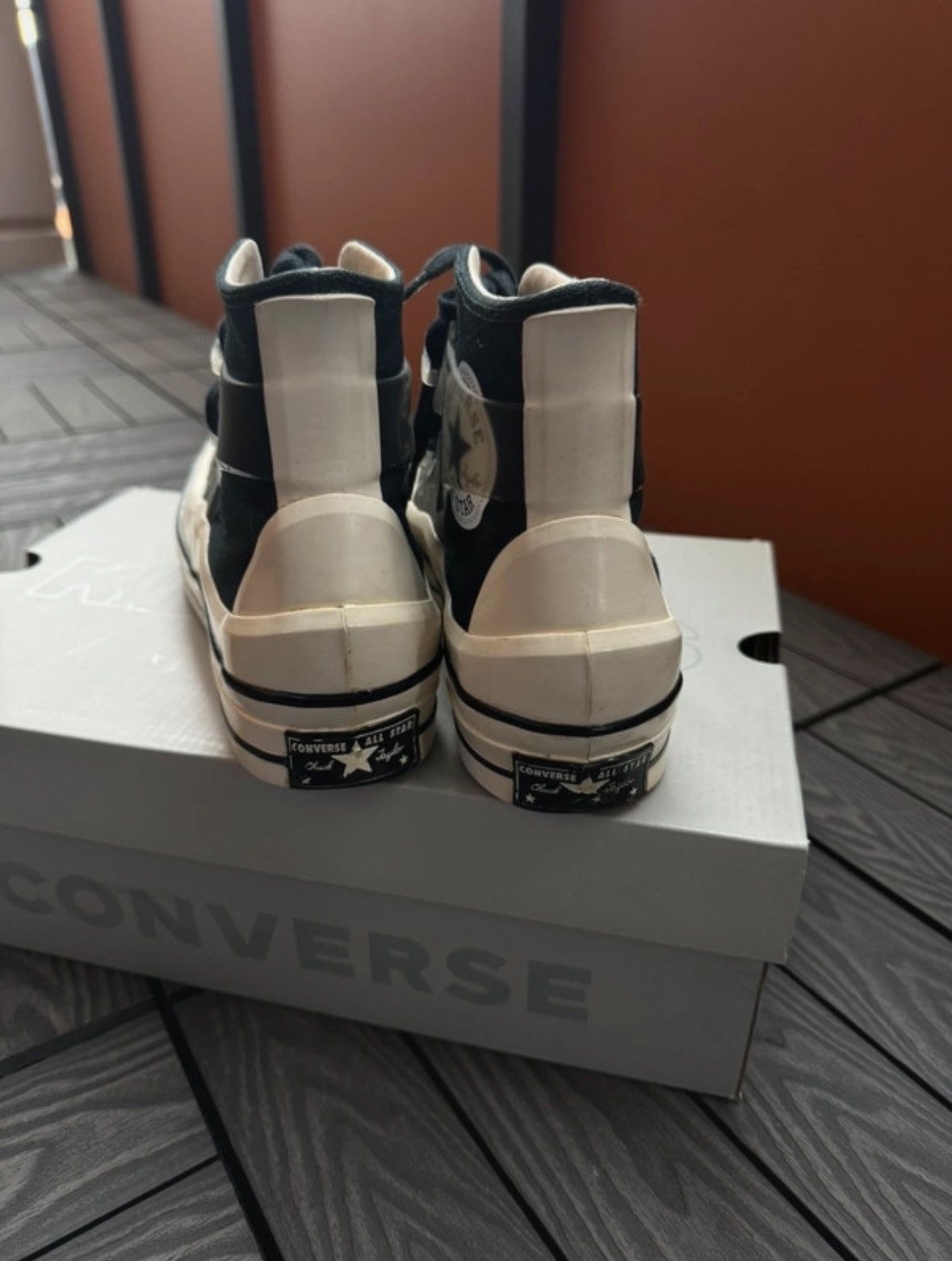 Converse × Kim Jones Converse x Kim Jones Black High Top Sneakers Size US 9 / IT 39 - 5 Thumbnail