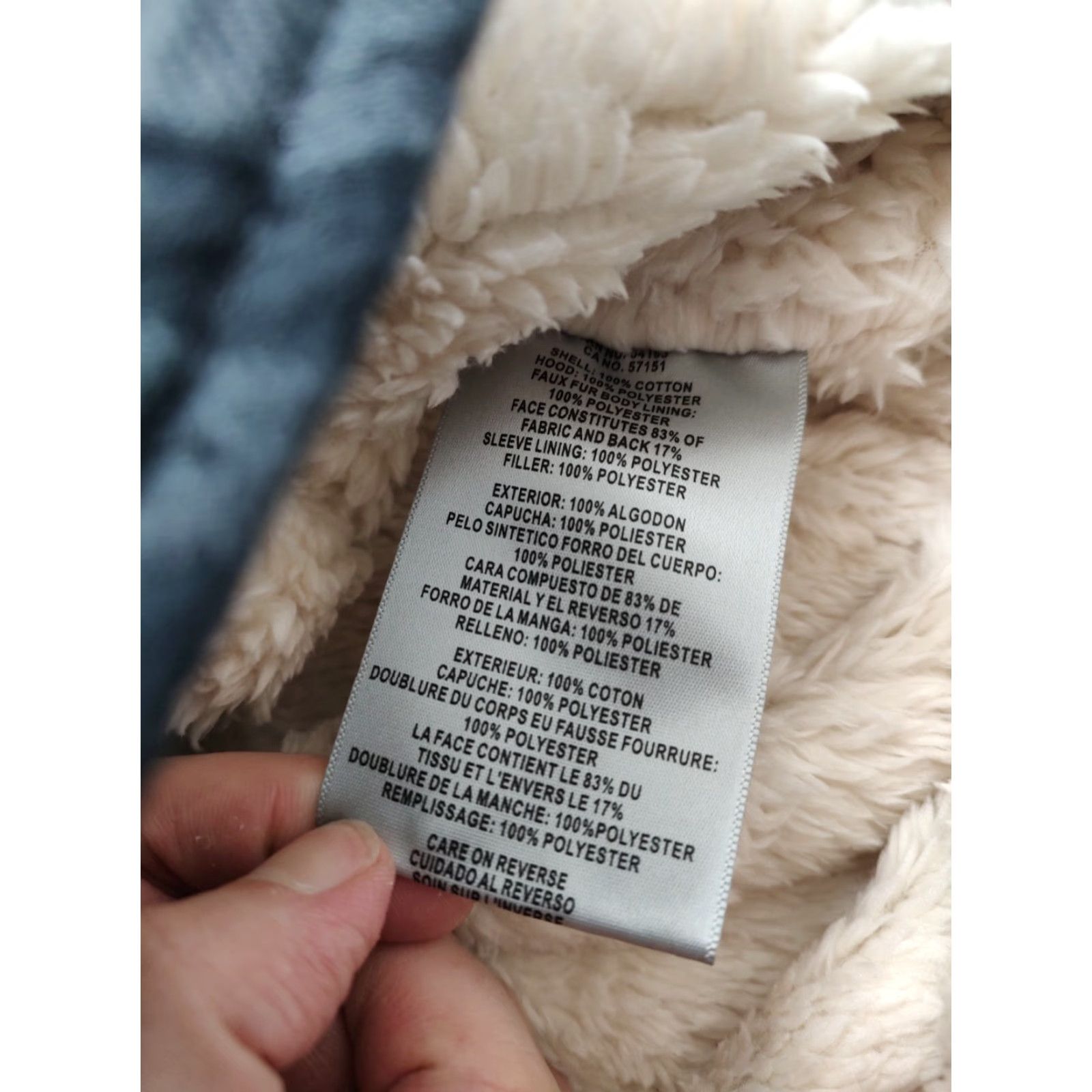 Levi's NWT Levi's Hooded Shacket Gray Plaid Cotton Sherpa Lined Full Zip Jacket Mens Large Regular Fit Size US L / EU 52-54 / 3 - 5 Thumbnail