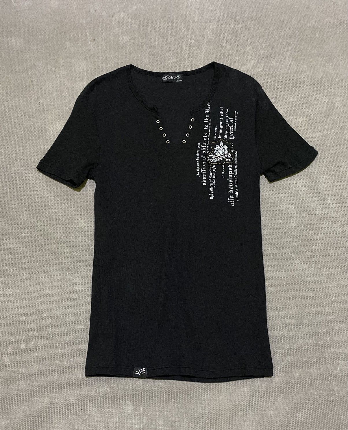 Hysteric Glamour × If Six Was Nine × Japanese Brand 2000s Quatro-c ifsixwasnine grunge tshirt Size US S / EU 44-46 / 1 - 1 Thumbnail