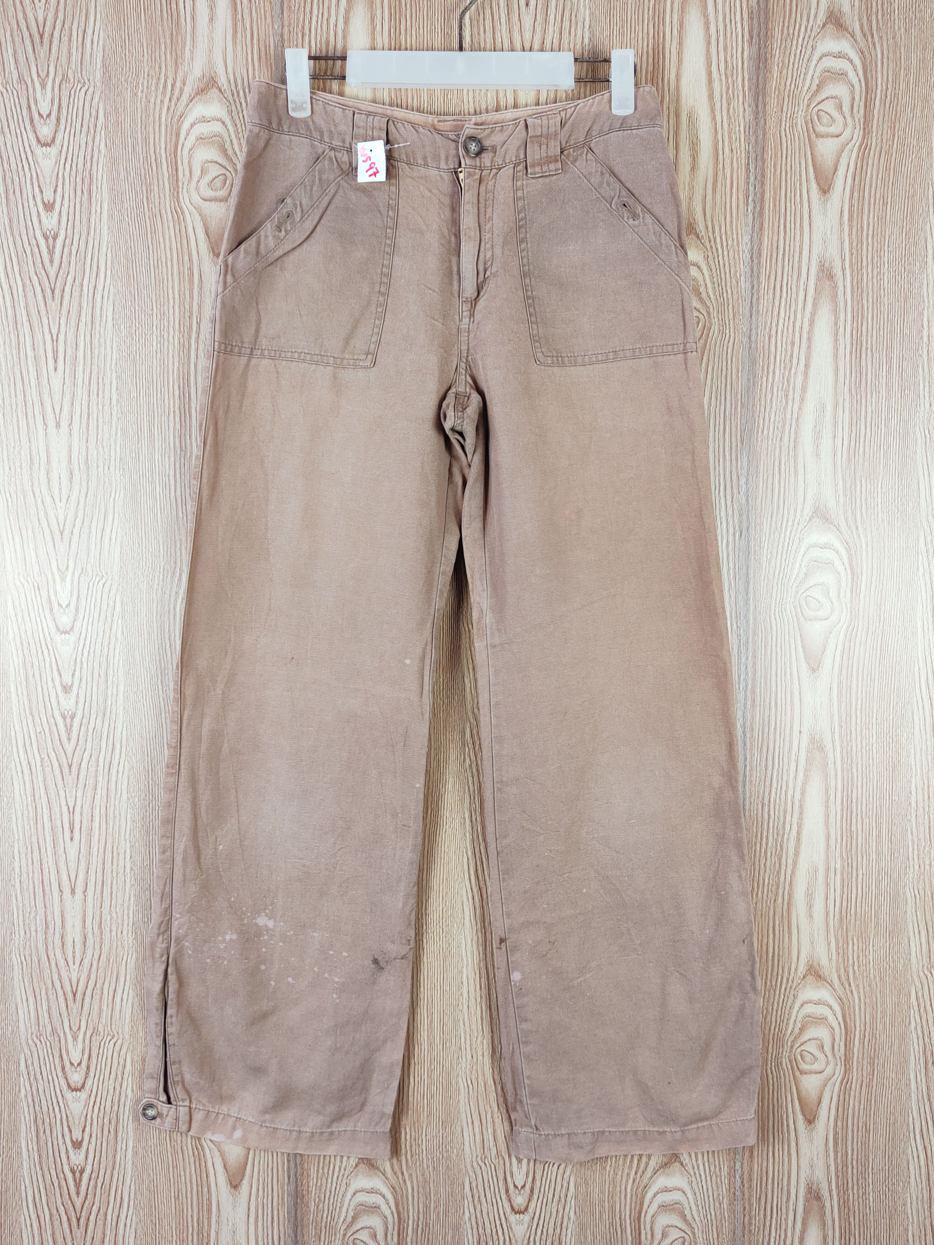Japanese Brand Japanese Brand Brown Multipocket Casual Pants #W597 Size 26" / US 2 / IT 38 - 1 Thumbnail