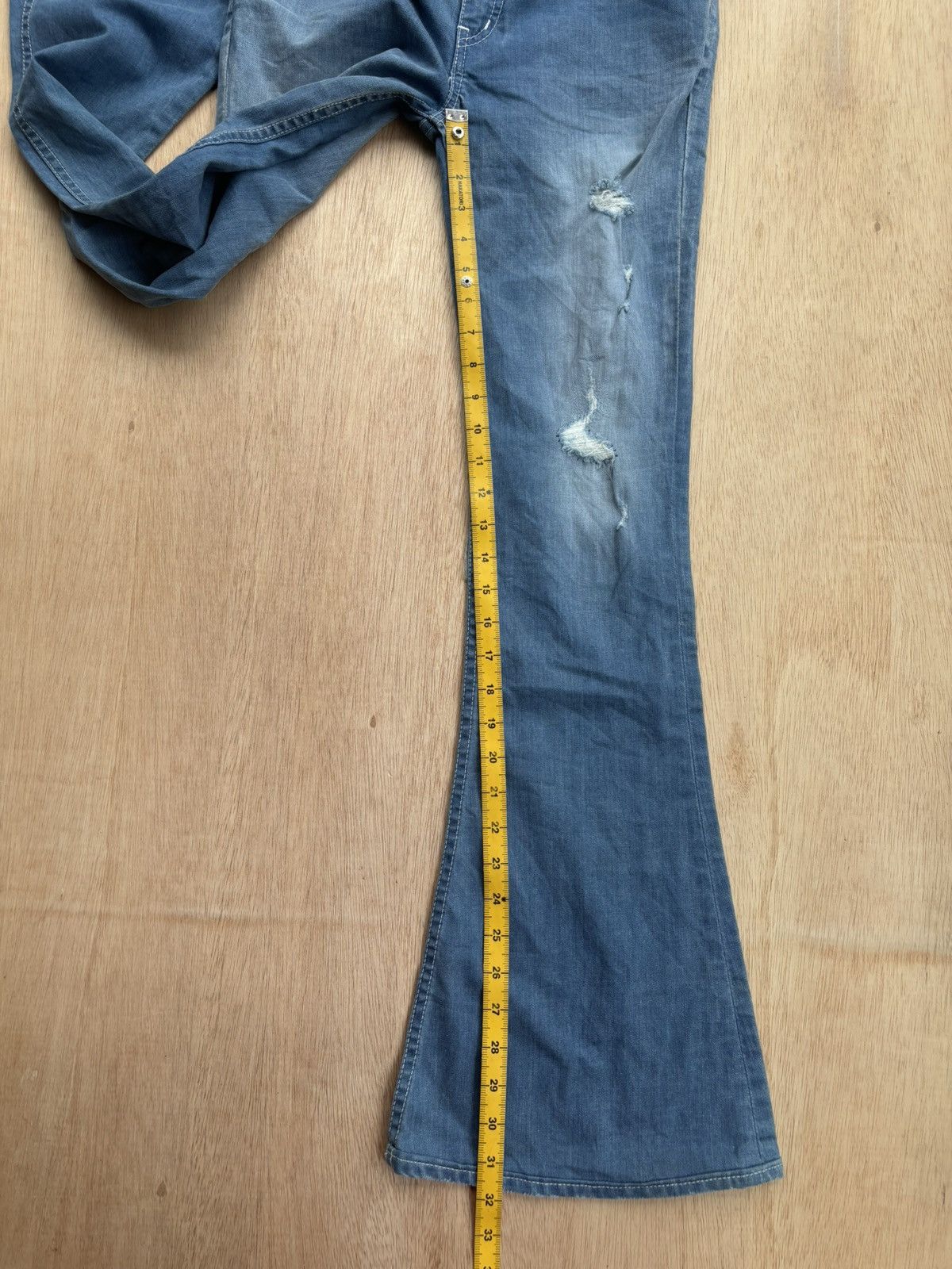Tornado Mart Flare Jeans RH Vintage Made In japan Bootcut Size US 29 - 15 Thumbnail