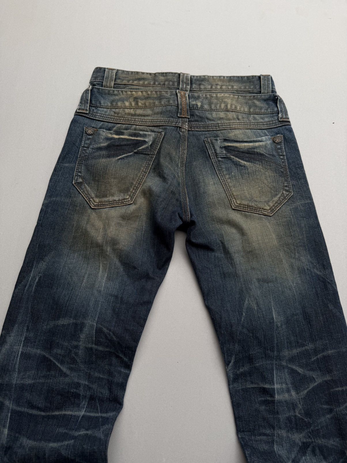Japanese Brand Jbaffwe lace up flare jeans Size US 26 / EU 42 - 6 Thumbnail