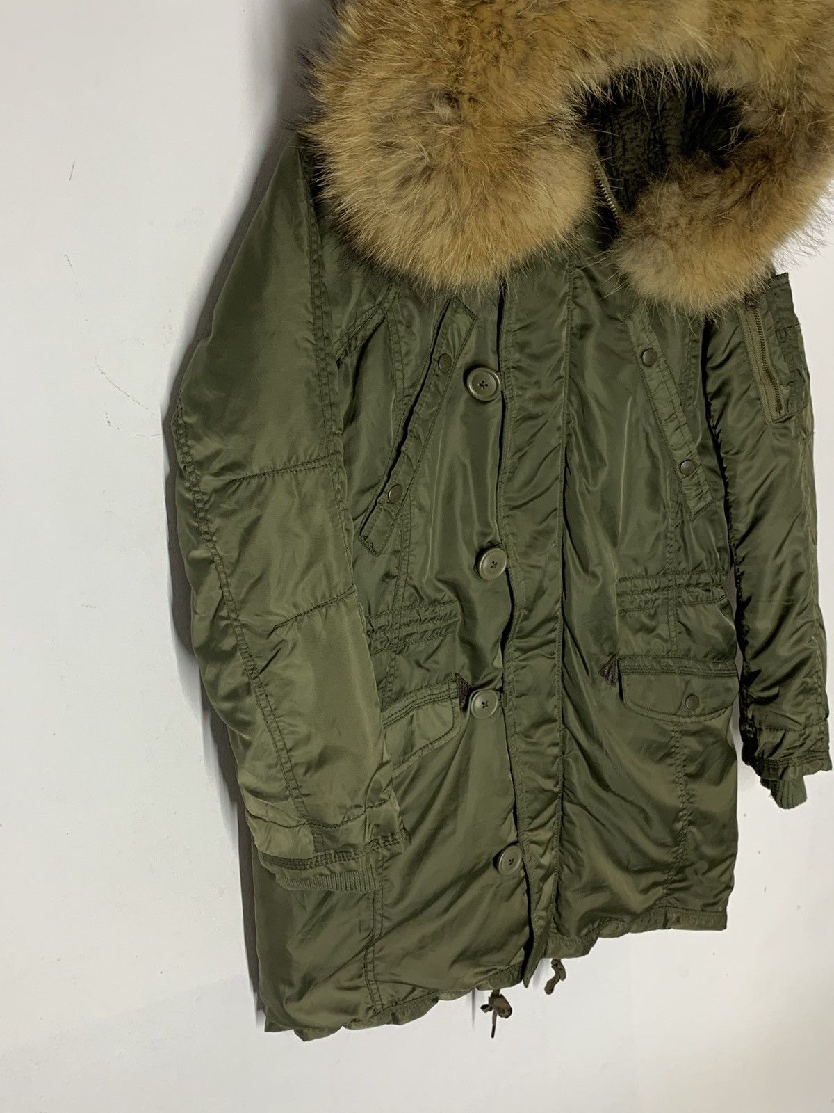 GOA G.O.A Raccoon Fur Hoodie Military Parka Heavy Weather Size US M / EU 48-50 / 2 - 3 Thumbnail