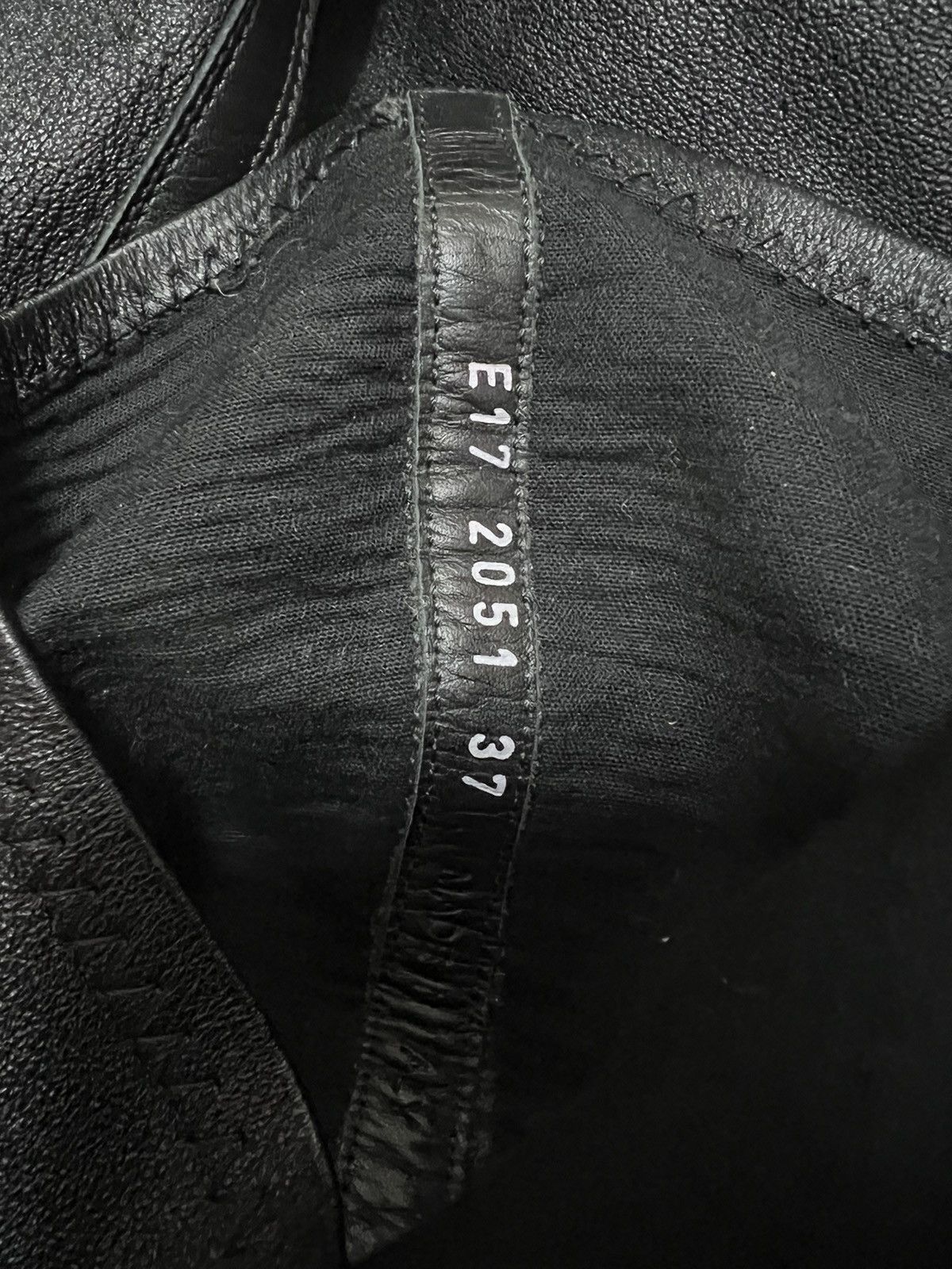 Rick Owens Rick owens mainline leather thigh high stocking sz 37 Size US 7 / IT 37 - 6 Thumbnail