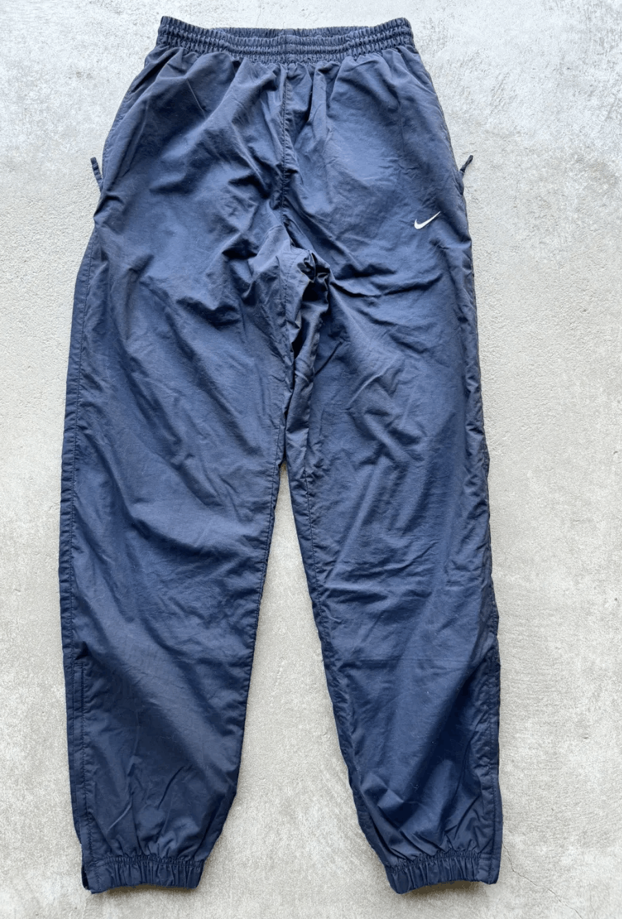 Nike Nike Nylon Drill Track Pants Swoosh Y2K Rap TN Size US 30 / EU 46 - 1 Thumbnail