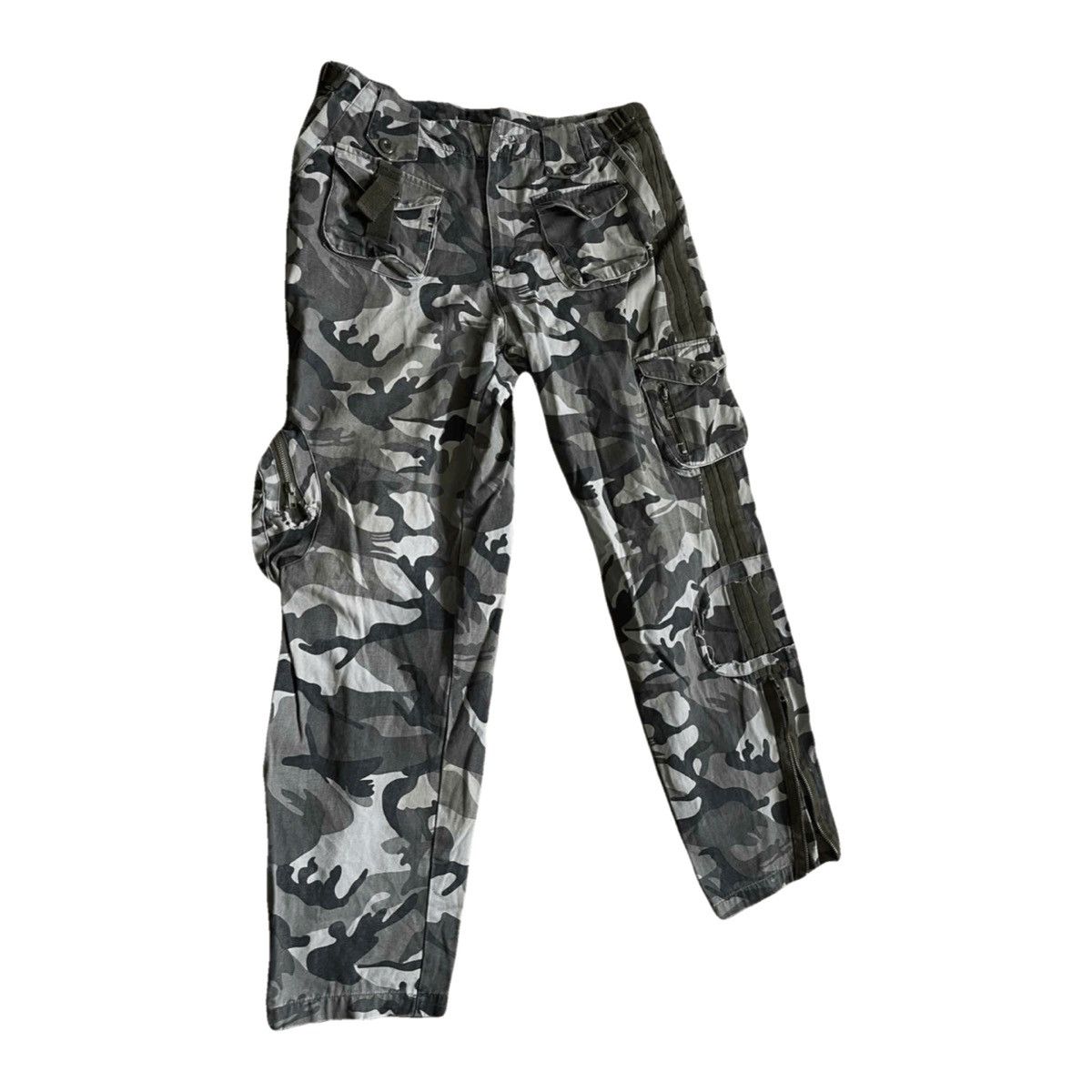 If Six Was Nine 2000s Japanese archive multi pocket cargo pants Size US 30 / EU 46 - 3 Thumbnail