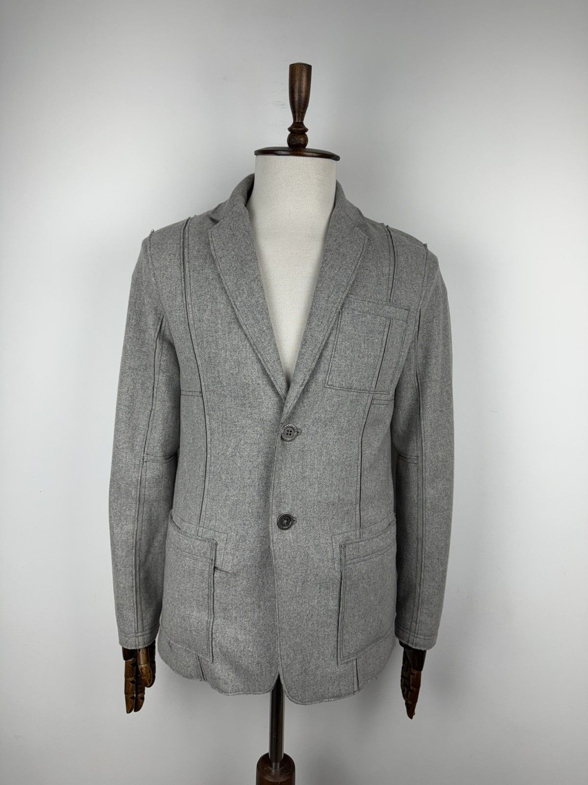 DKNY Men’s DKNY Jeans Wool Two Piece Blazer size M Size 38R - 1 Thumbnail