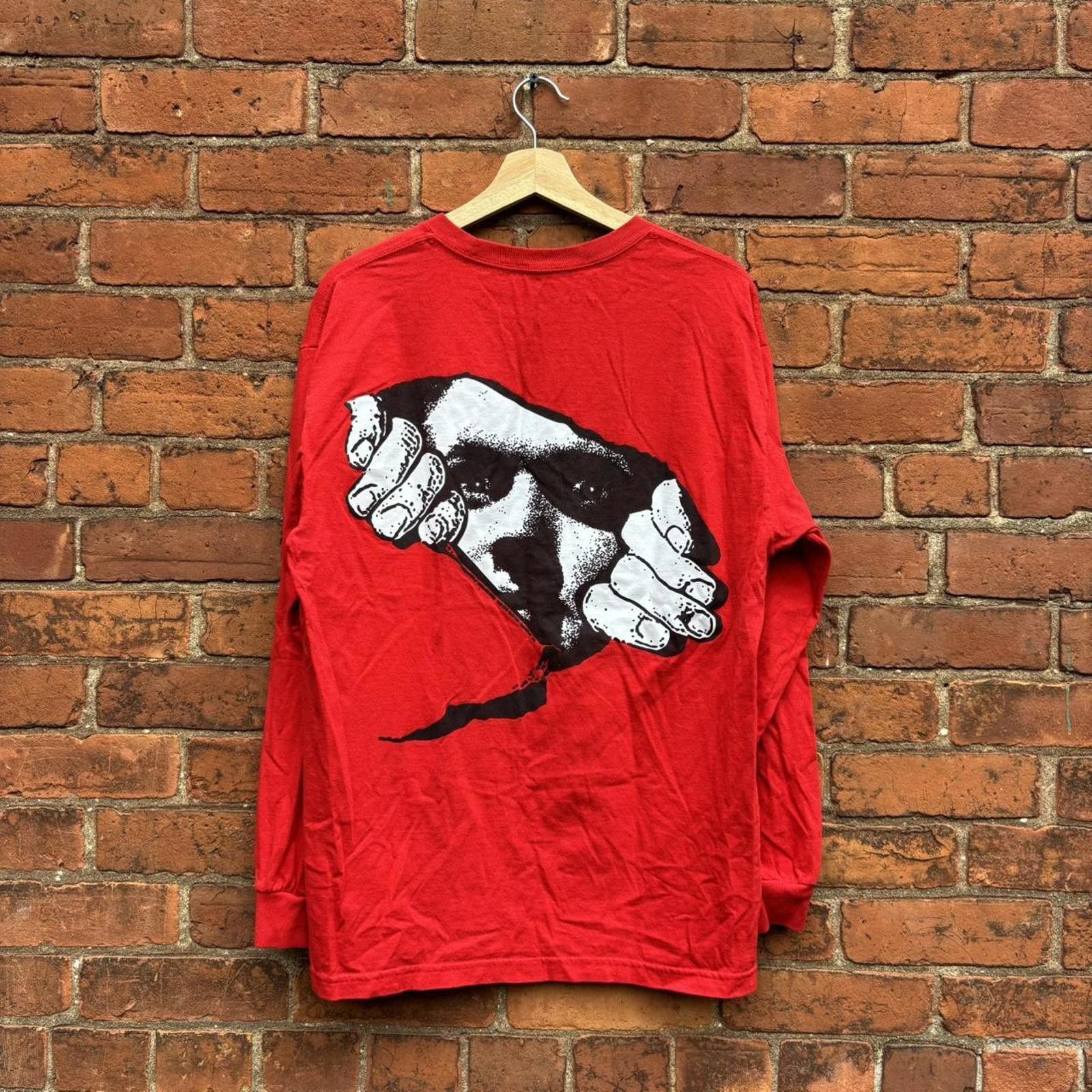 Pleasures pleasures watching you long sleeve t shirt L Size US L / EU 52-54 / 3 - 3 Thumbnail
