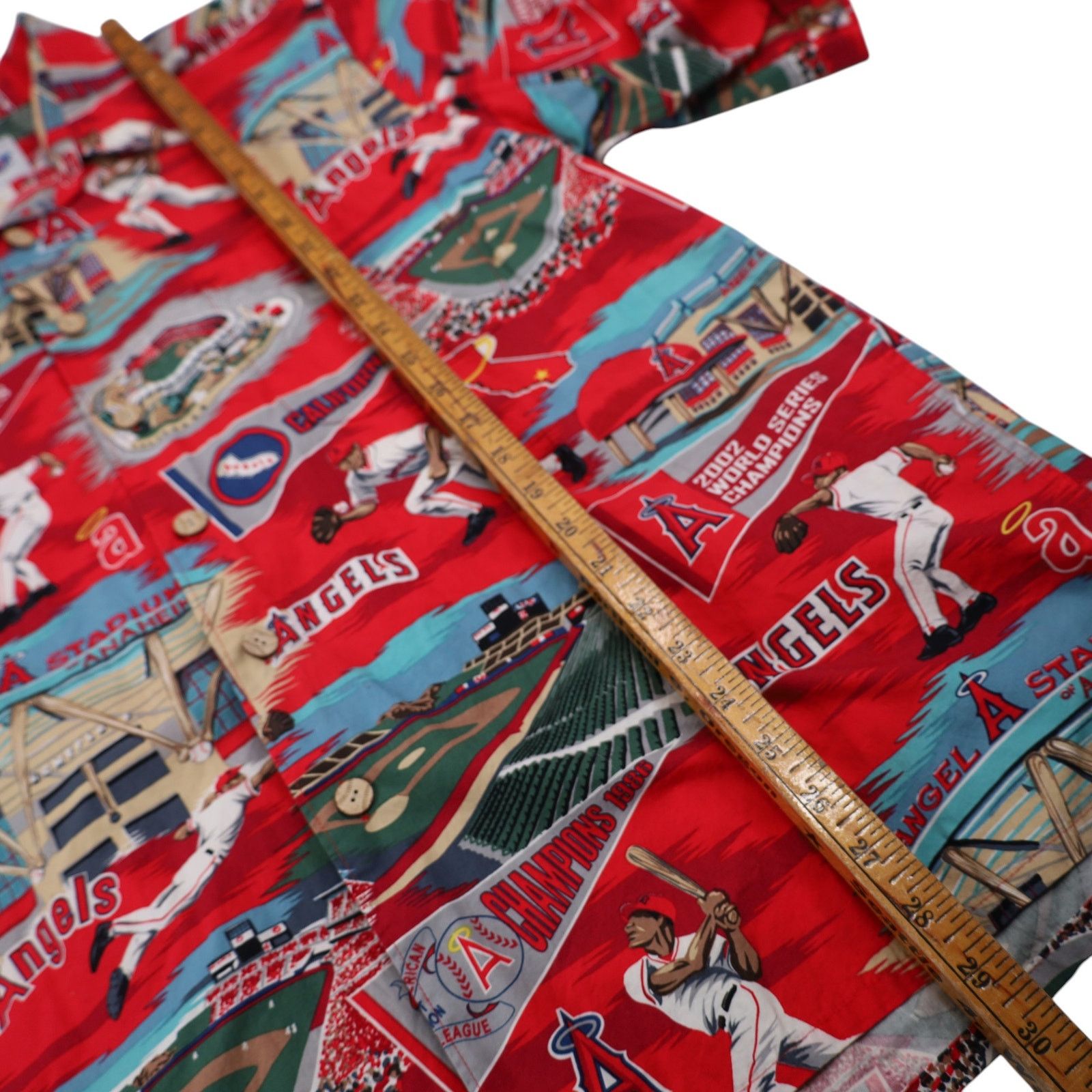 MLB × Reyn Spooner × Vintage VTG Reyn Spooner Anaheim Angels Baseball Hawaiian Shirt Size US XL / EU 56 / 4 - 8 Thumbnail
