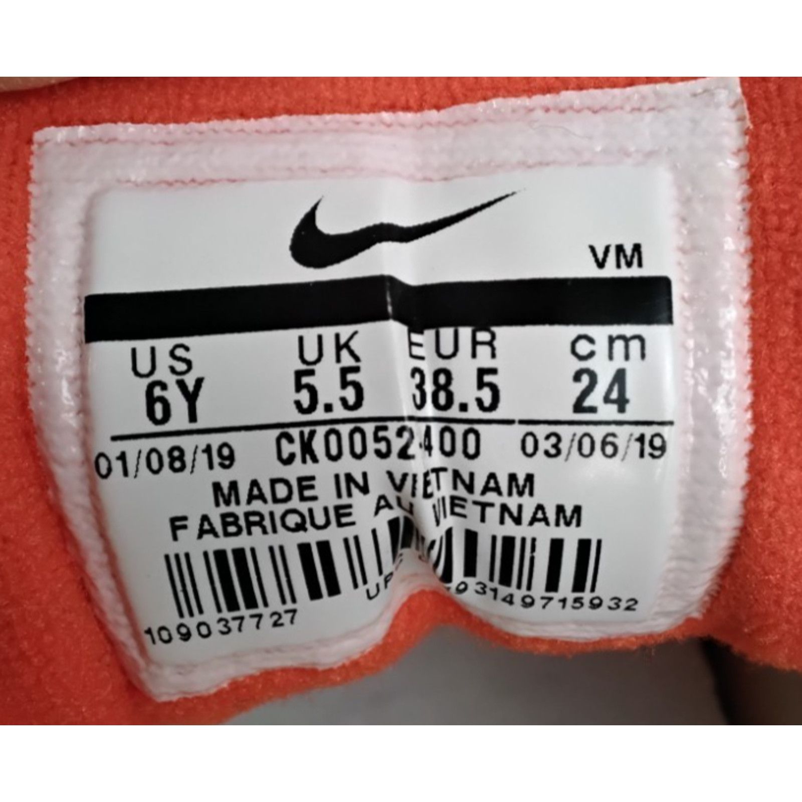 Nike Nike Air Max 97 Sneakers Youth Size 6 Blue/Orange White Size US 7 / IT 37 - 9 Thumbnail