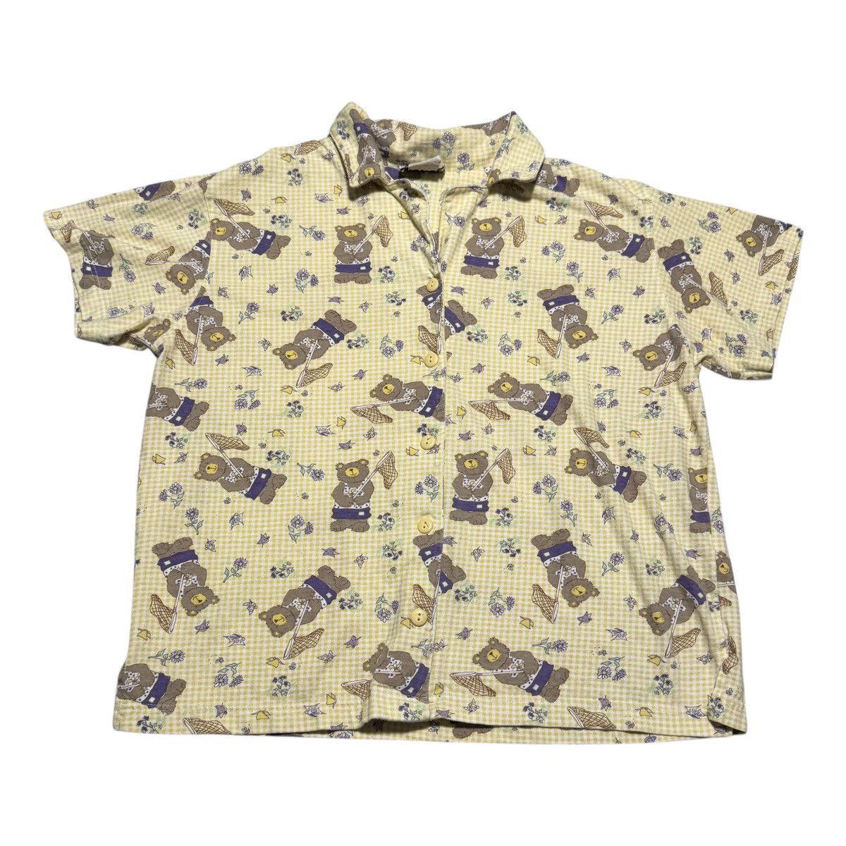 Basic Editions Vintage Basic Editions Teddy Bear Sleepwear Set Women's L Size ONE SIZE - 2 Thumbnail