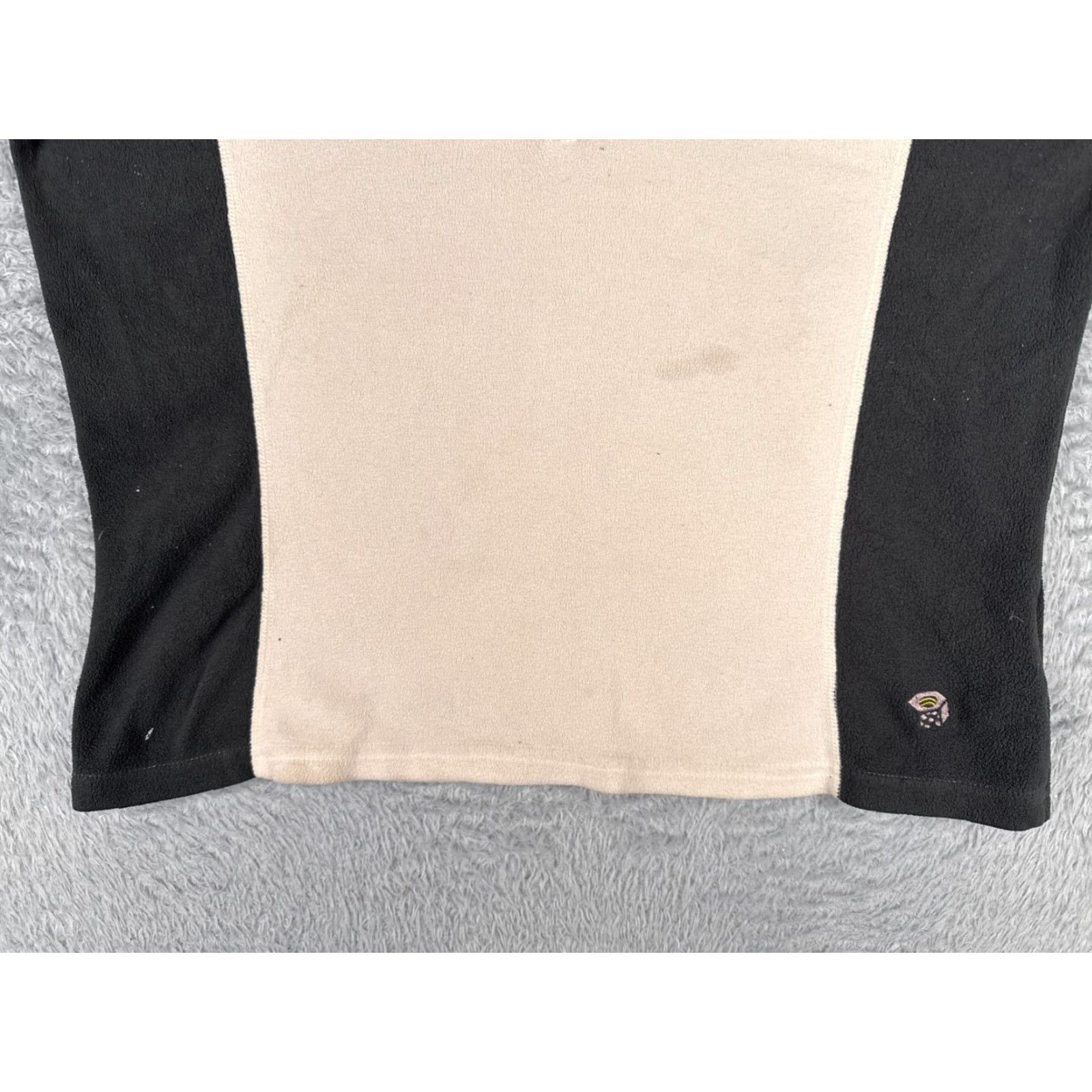 Mountain Hardwear Mountain Hardwear Sweatshirt Womens Medium Beige Black 1/4 Zip Polyester Fleece Size M / US 6-8 / IT 42-44 - 5 Thumbnail