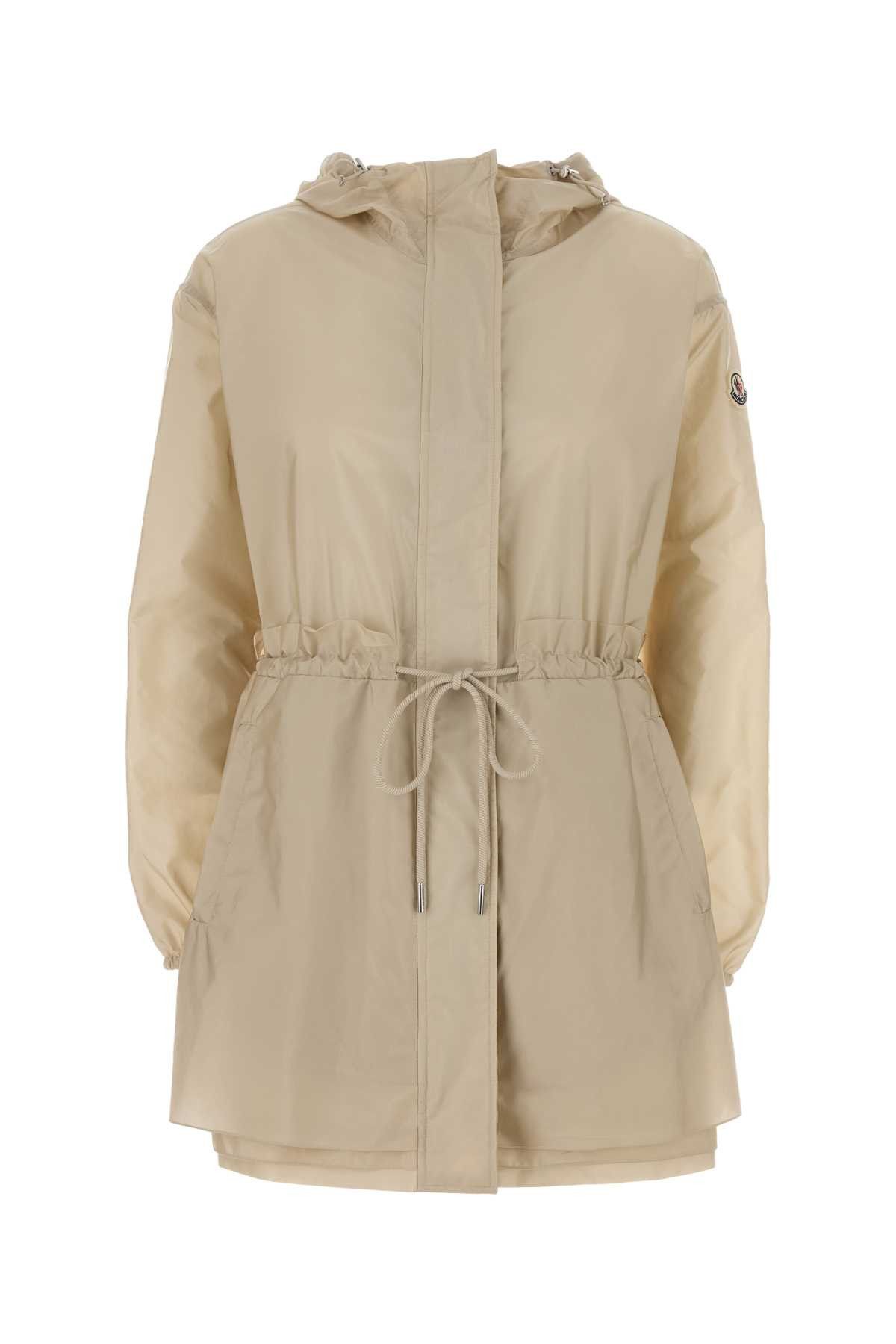 Moncler Sand Nylon Weteau Jacket Size M / US 6-8 / IT 42-44 - 1 Thumbnail