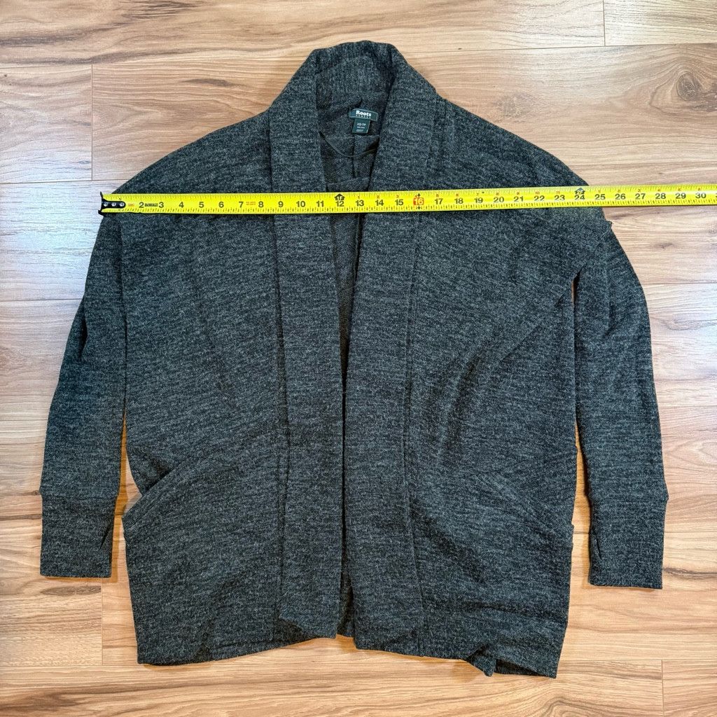 47 Brand Roots Women’s XS Open Front Cardigan Green Size XXS / US 00 / IT 34 - 4 Thumbnail