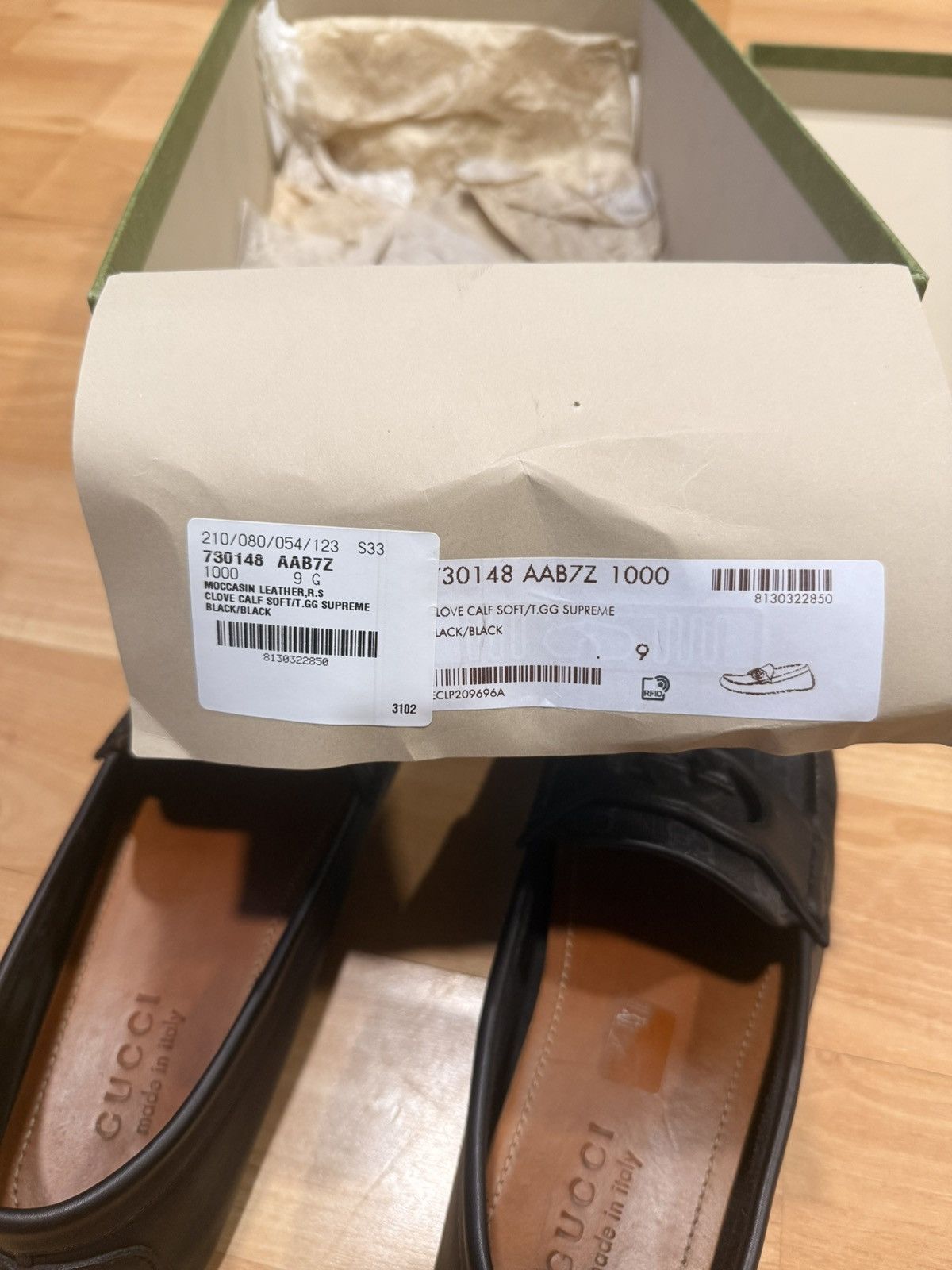 Gucci Mens Gucci interlocking G driver loafers Size US 9 / EU 42 - 6 Thumbnail