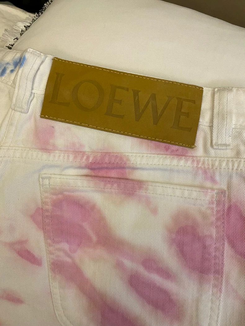 Loewe LOEWE Color blended denim shorts Size 26" / US 2 / IT 38 - 7 Thumbnail