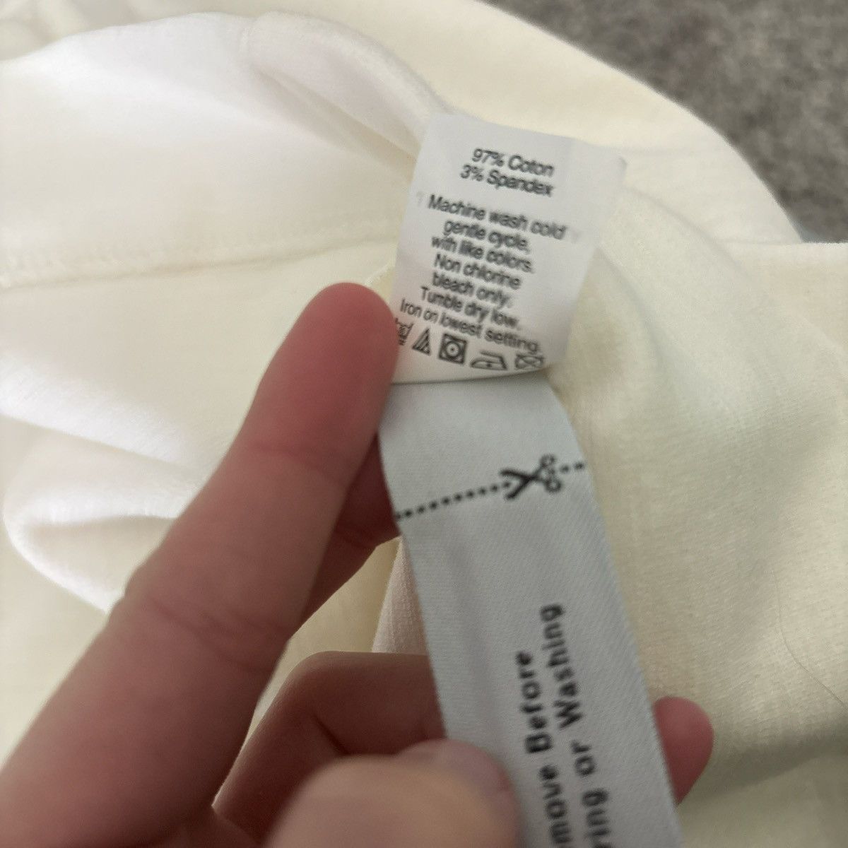 Madewell White Luxury Madewell Dress Size XS / US 0-2 / IT 36-38 - 6 Thumbnail