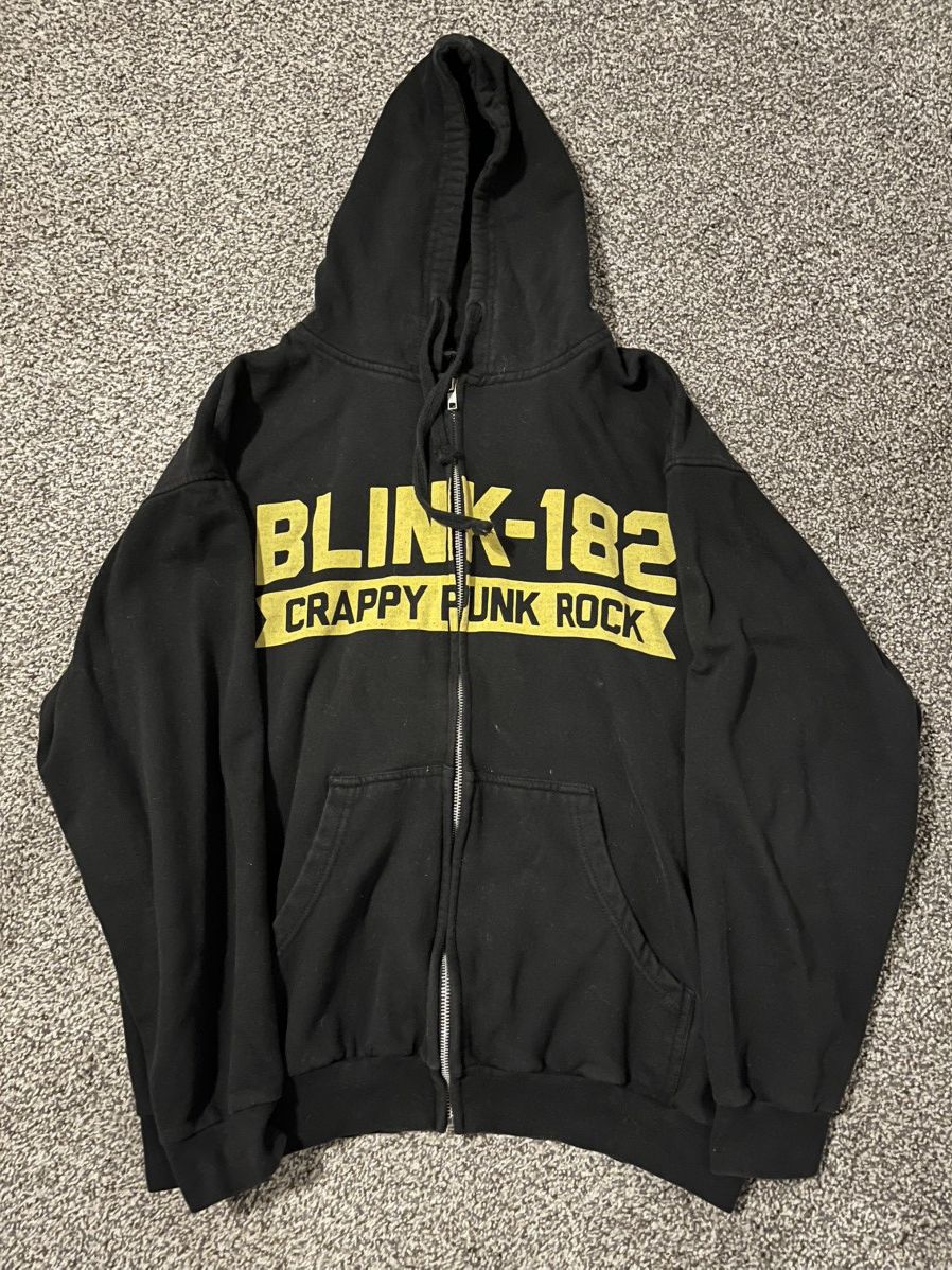 Other Blink 182 Crappy Punk Rock Zip Up Hoodie Size XL Size US XL / EU 56 / 4 - 1 Thumbnail
