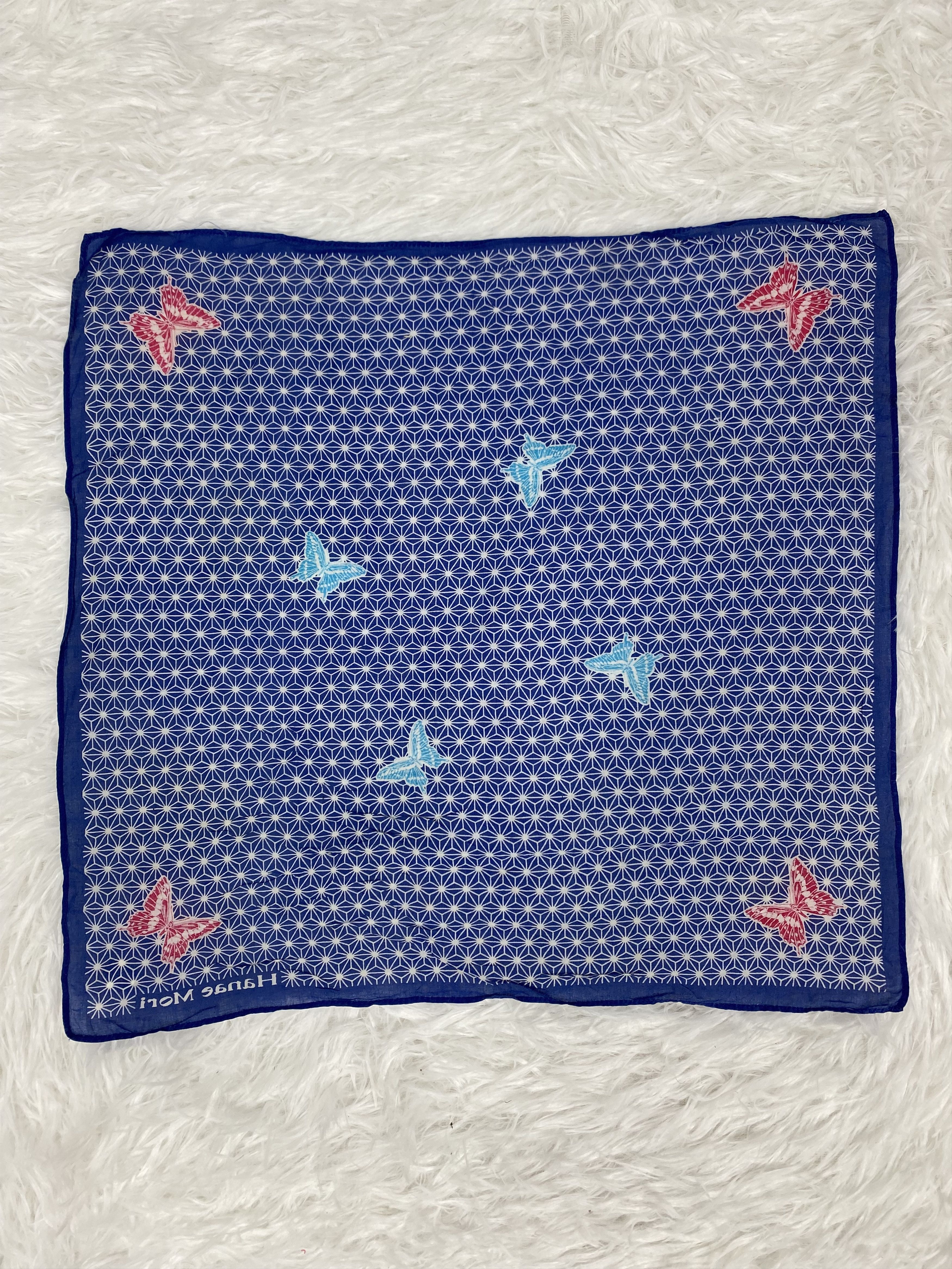 Hanae Mori × Vintage Vintage Hanae Mori Handkerchief PH0006 Size ONE SIZE - 4 Thumbnail