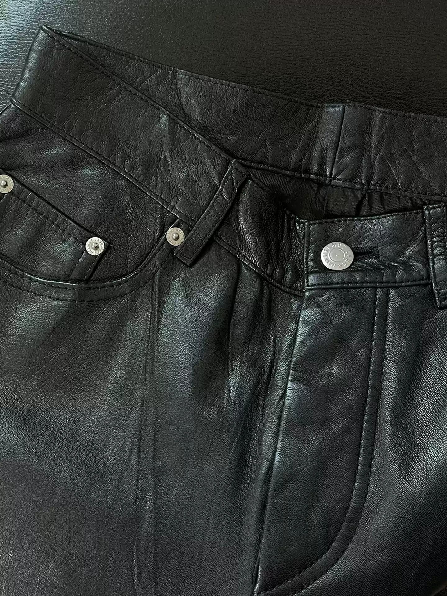 image of Helmut Lang | 99Aw Denim Trousers Of The King Of Cattle in Black, Men's (Size 28)