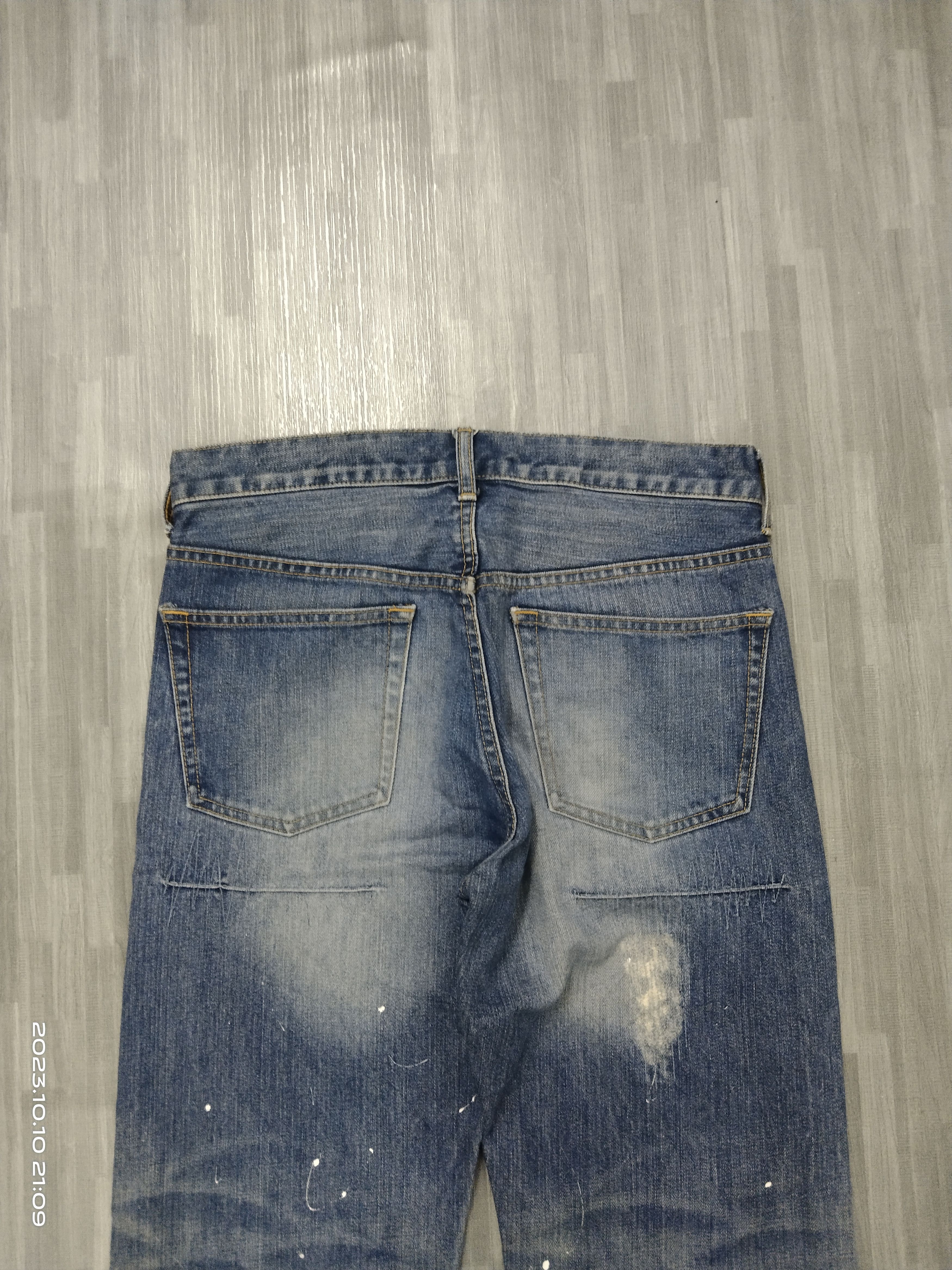 OG🇯🇵SICK SPLATTER TAKEO KAKUCHI DENIM PANTS