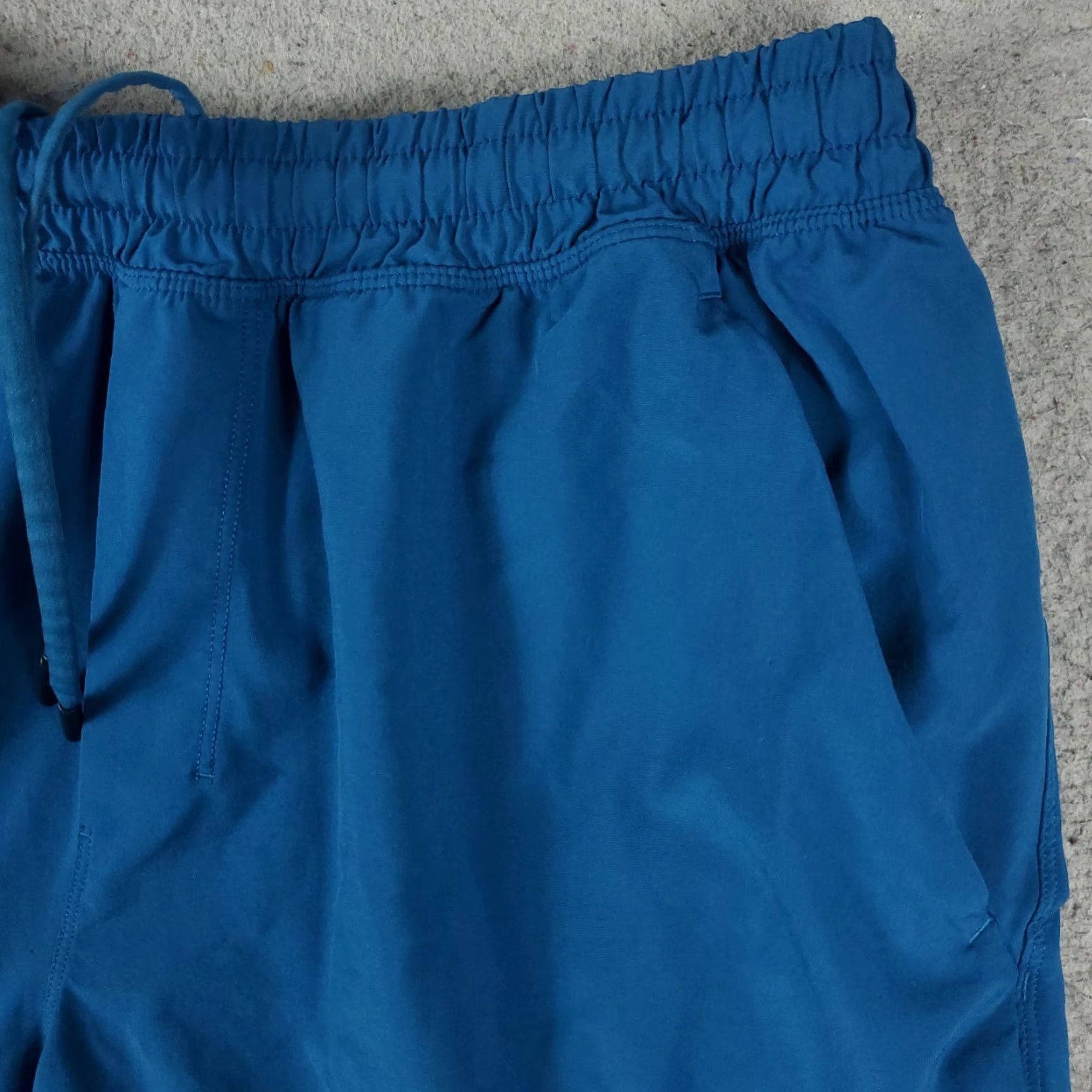 Lululemon Lululemon Shorts Mens M Blue Lace Tie Stretch Lined Running Gym Size US 31 - 3 Thumbnail