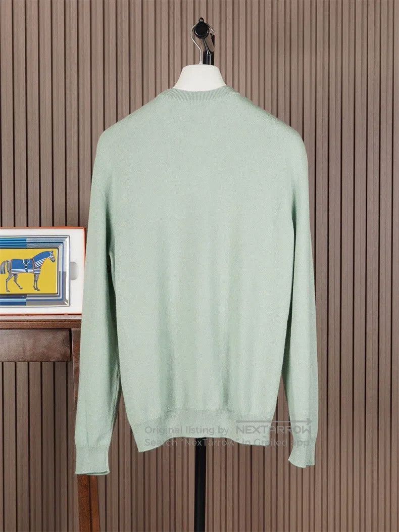 Hermes Hermes Men's Cashmere Sweater Size US XL / EU 56 / 4 - 2 Thumbnail