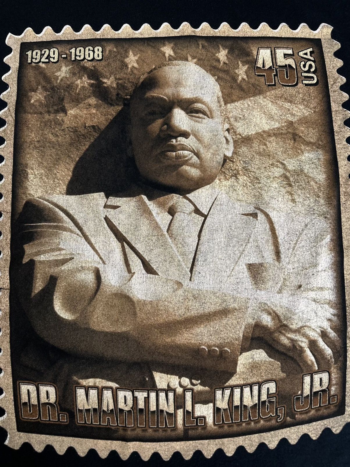 Rap Tees × Vintage Vintage Y2K DR. MARTIN LUTHER KING - I Have A Dream Rap Tee Size US XXL / EU 58 / 5 - 6 Thumbnail