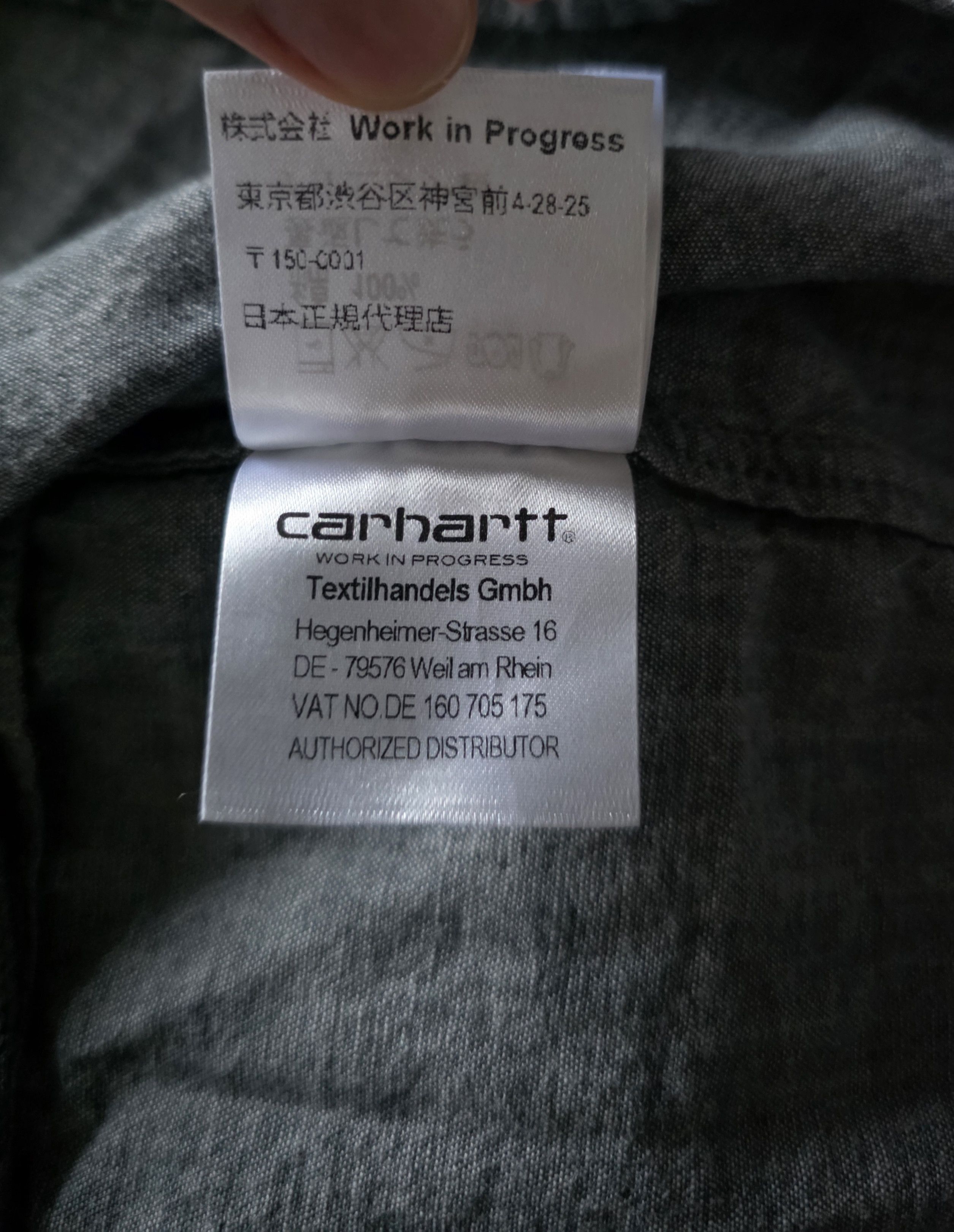 Carhartt Carhartt Milton shirt XXL slim fit Size US XXL / EU 58 / 5 - 11 Thumbnail