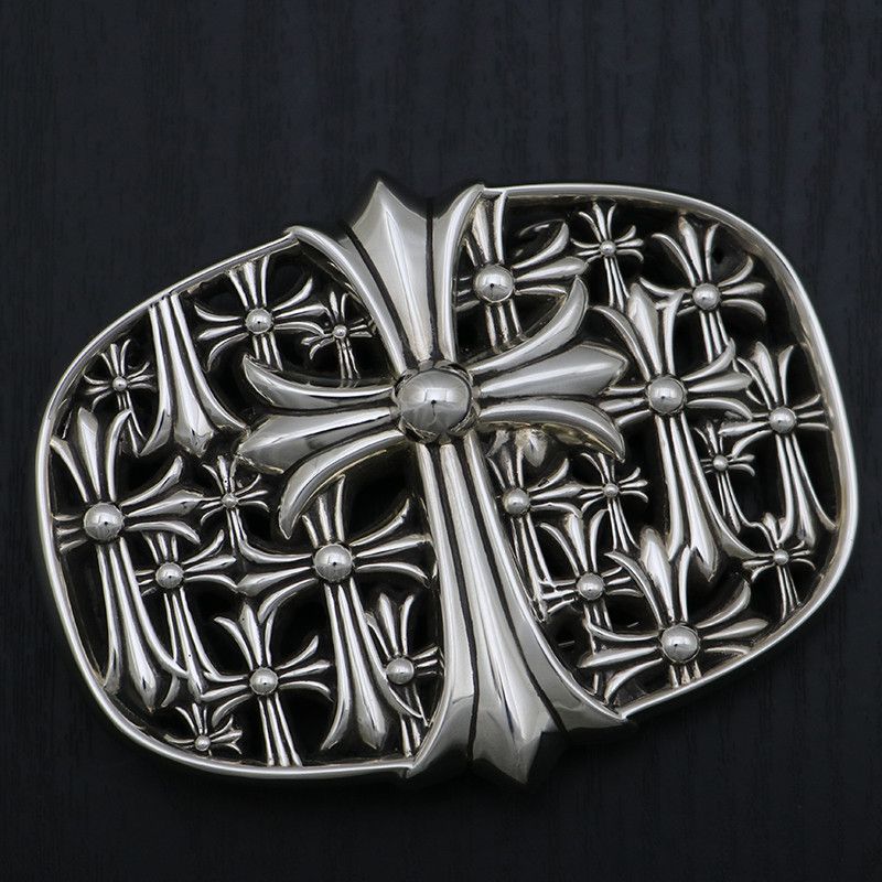 Chrome Hearts Chrome Hearts Cemetery Cross Belt Buckle | Grailed