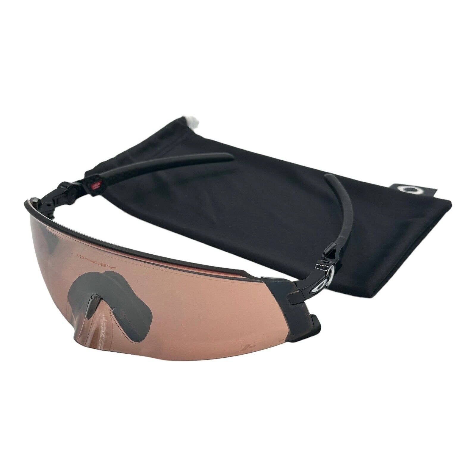 Oakley Oakley Kato Polished Black Prizm Dark Golf Lens Sunglasses Size ONE SIZE - 9 Thumbnail
