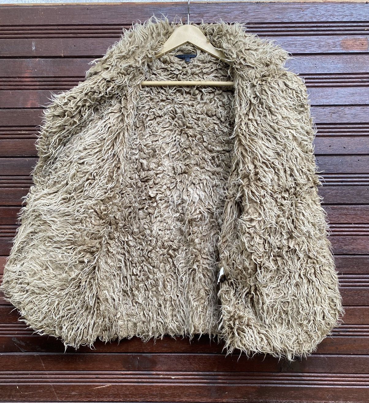 If Six Was Nine Vintage Trixy Corduroy Faux Fur Sherpa Jacket Size US M / EU 48-50 / 2 - 4 Thumbnail