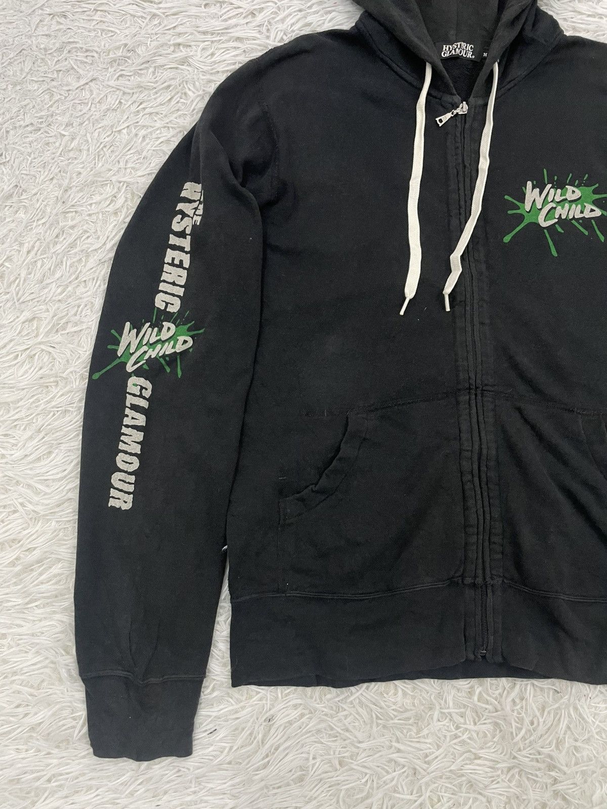 Hysteric Glamour Hysteric Glamour Wild Child Sweater Jacket Hooded Size US M / EU 48-50 / 2 - 3 Thumbnail