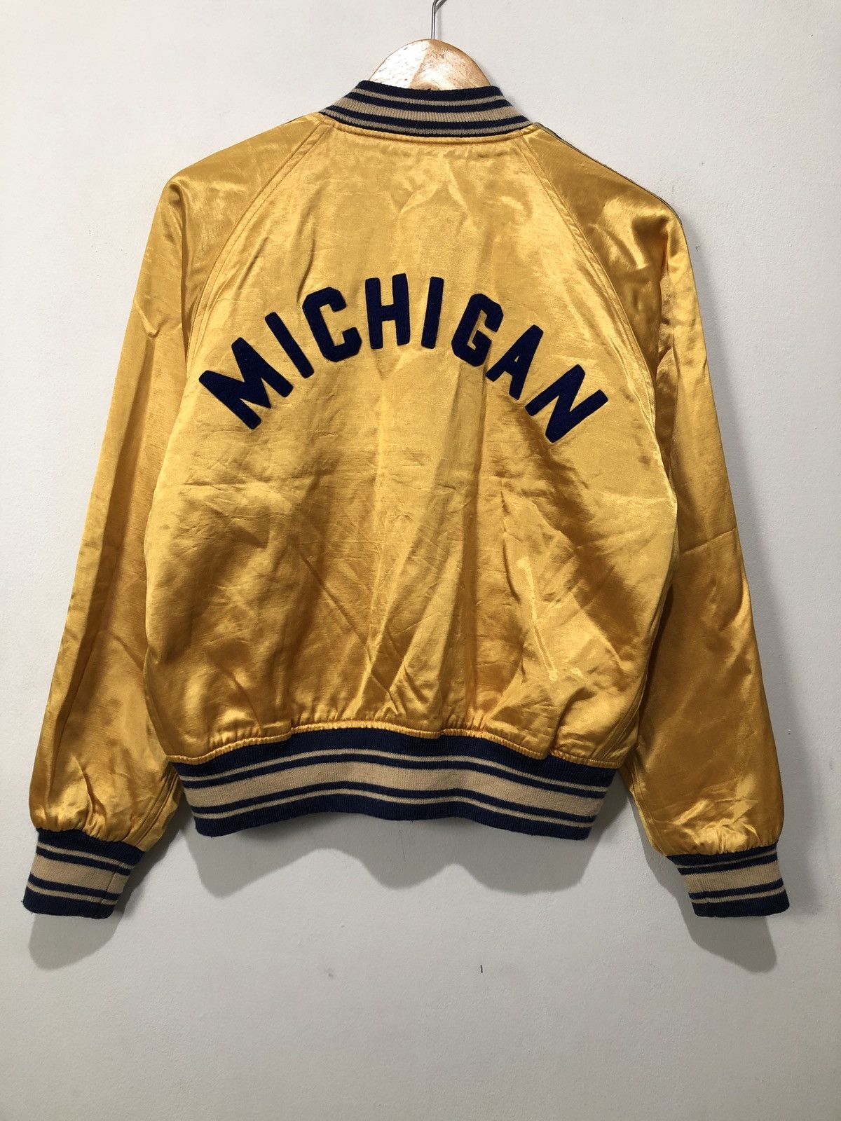 Sugar Cane Style Eyes Sugar Cane Varsity Jacket Size US M / EU 48-50 / 2 - 1 Thumbnail