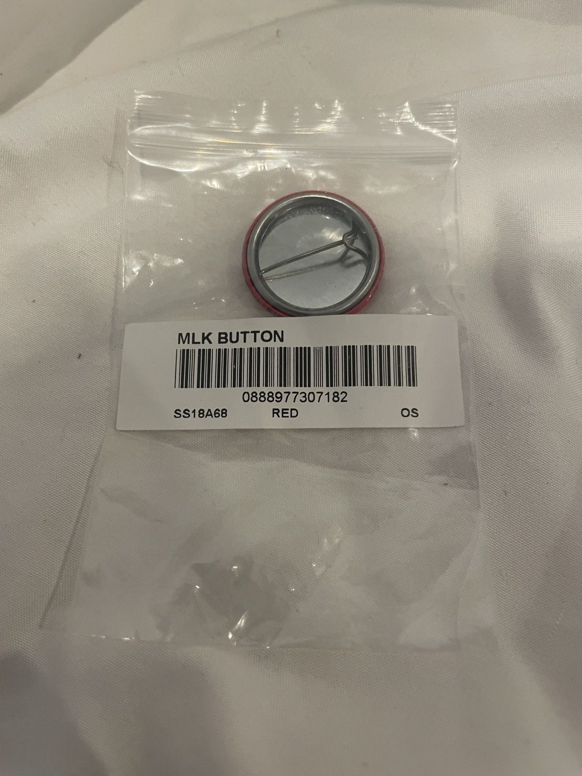 Supreme SS18 Supreme Martin Kuther King Pin Button Size ONE SIZE - 2 Thumbnail