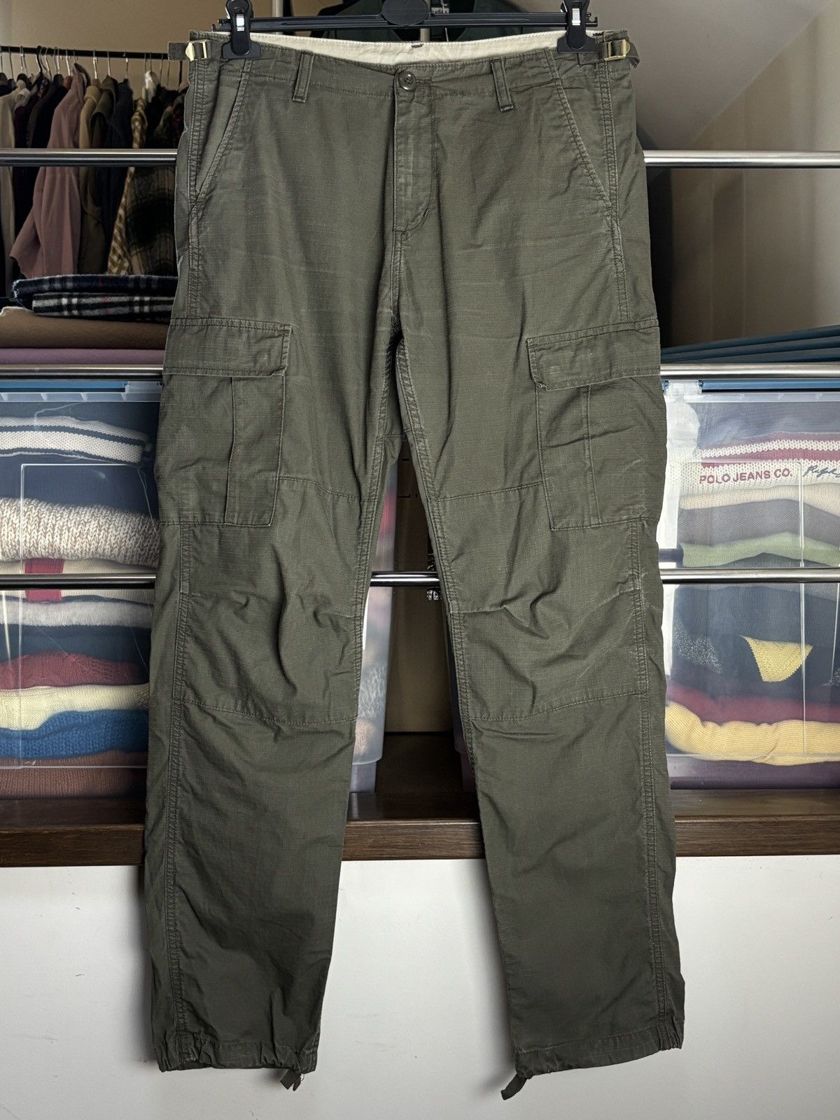 Carhartt Carhartt Aviation Pants Vintage Cargo Military Army Workwear Size US 32 / EU 48 - 4 Thumbnail