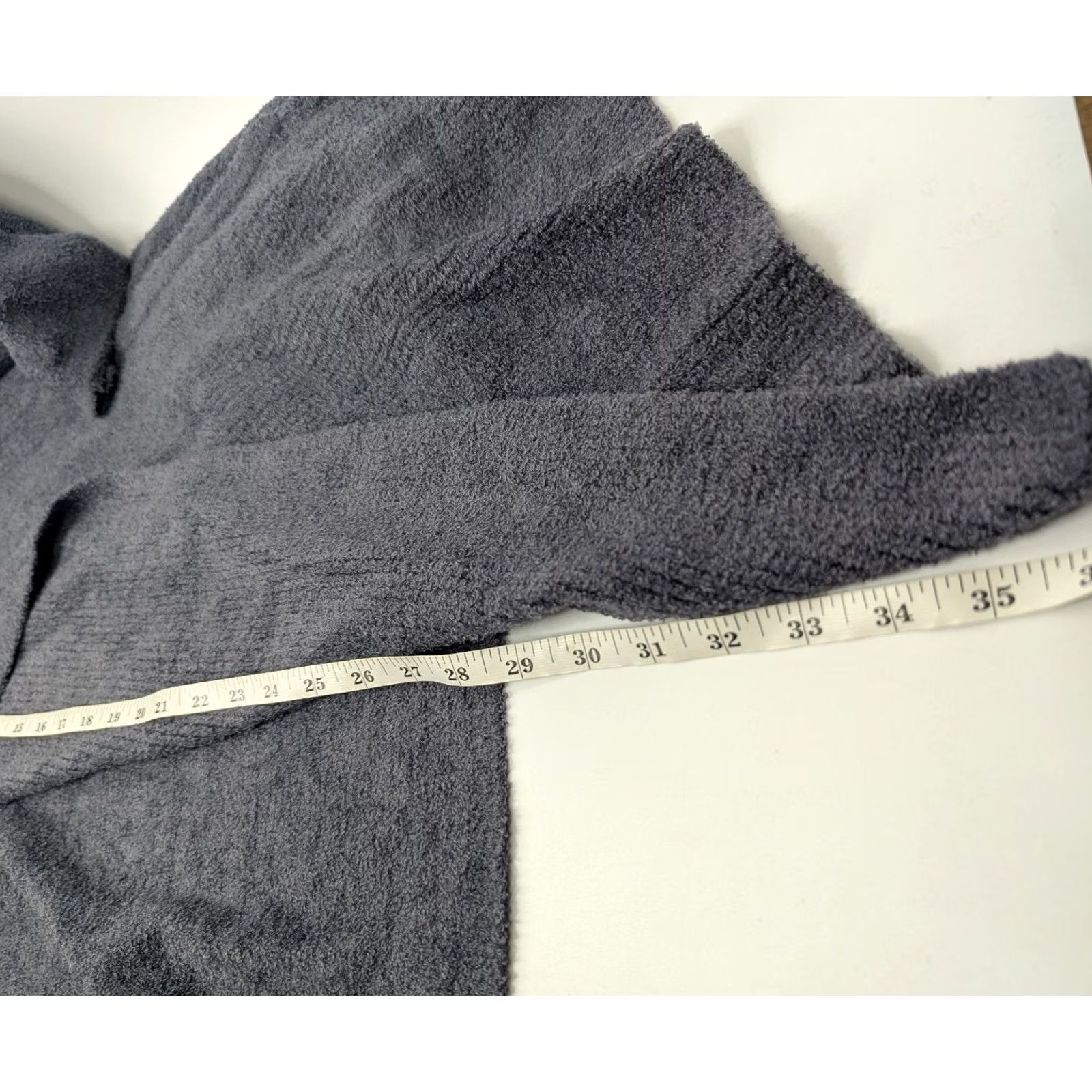 Vintage Barefoot Dreams CozyChic Lite Ribbed Island Wrap Cardigan 2X Cosmic Blue NWT Size XXL / US 16-18 / IT 52-54 - 5 Thumbnail