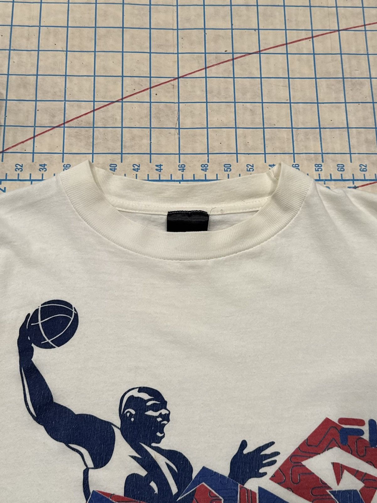 Fila Vintage Fila Basketball Grant Hill Graphic Tee Fits Boxy Lrg Size US L / EU 52-54 / 3 - 7 Thumbnail