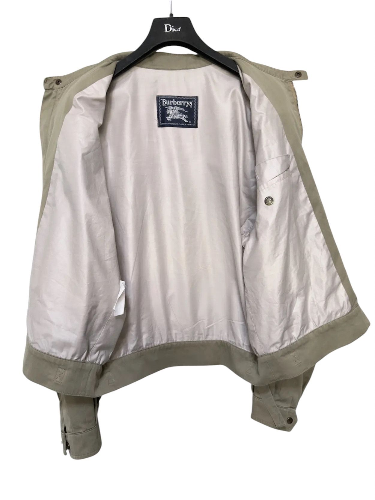 Burberry 🔥 ultra rare biker jacket Burberrys 70s cotton size M Size US M / EU 48-50 / 2 - 12 Thumbnail