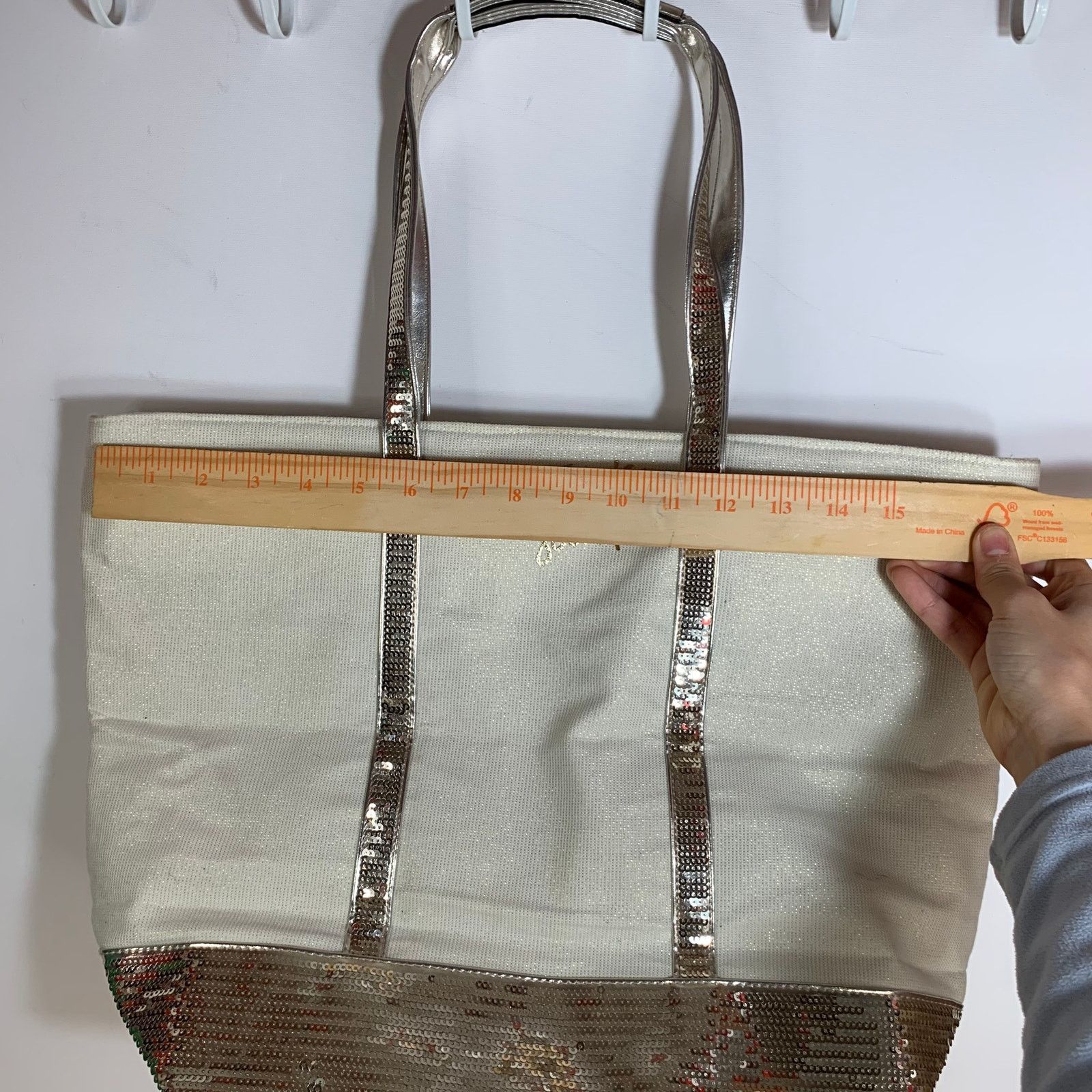 Victoria's Secret Victoria's Secret Women's Tote Sequined Shopper Bags Size ONE SIZE - 6 Thumbnail