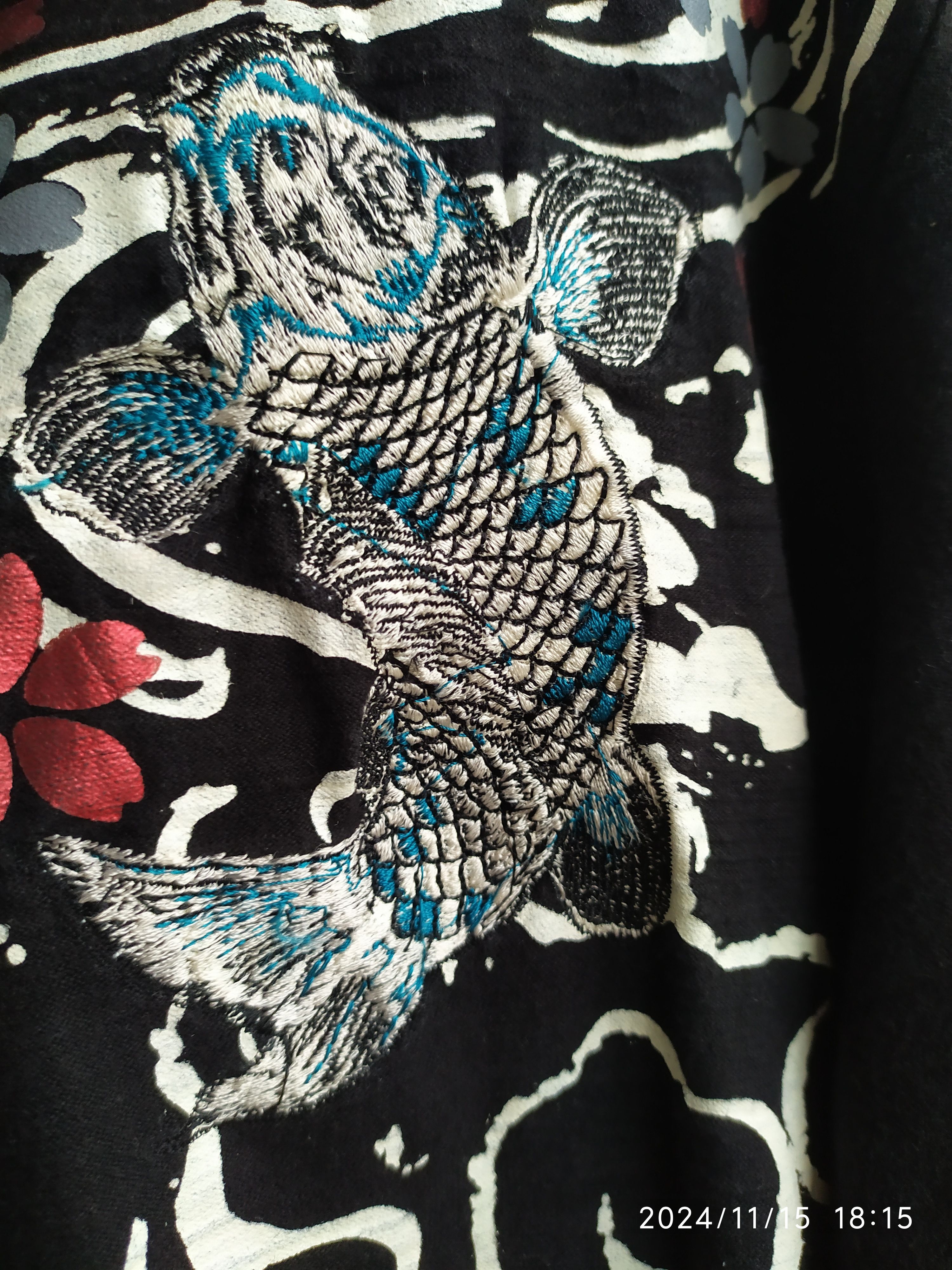 If Six Was Nine × Japanese Brand VINTAGE JAPANESE SUKAJAN LONG-SLEEVED SHIRT Size US L / EU 52-54 / 3 - 4 Thumbnail