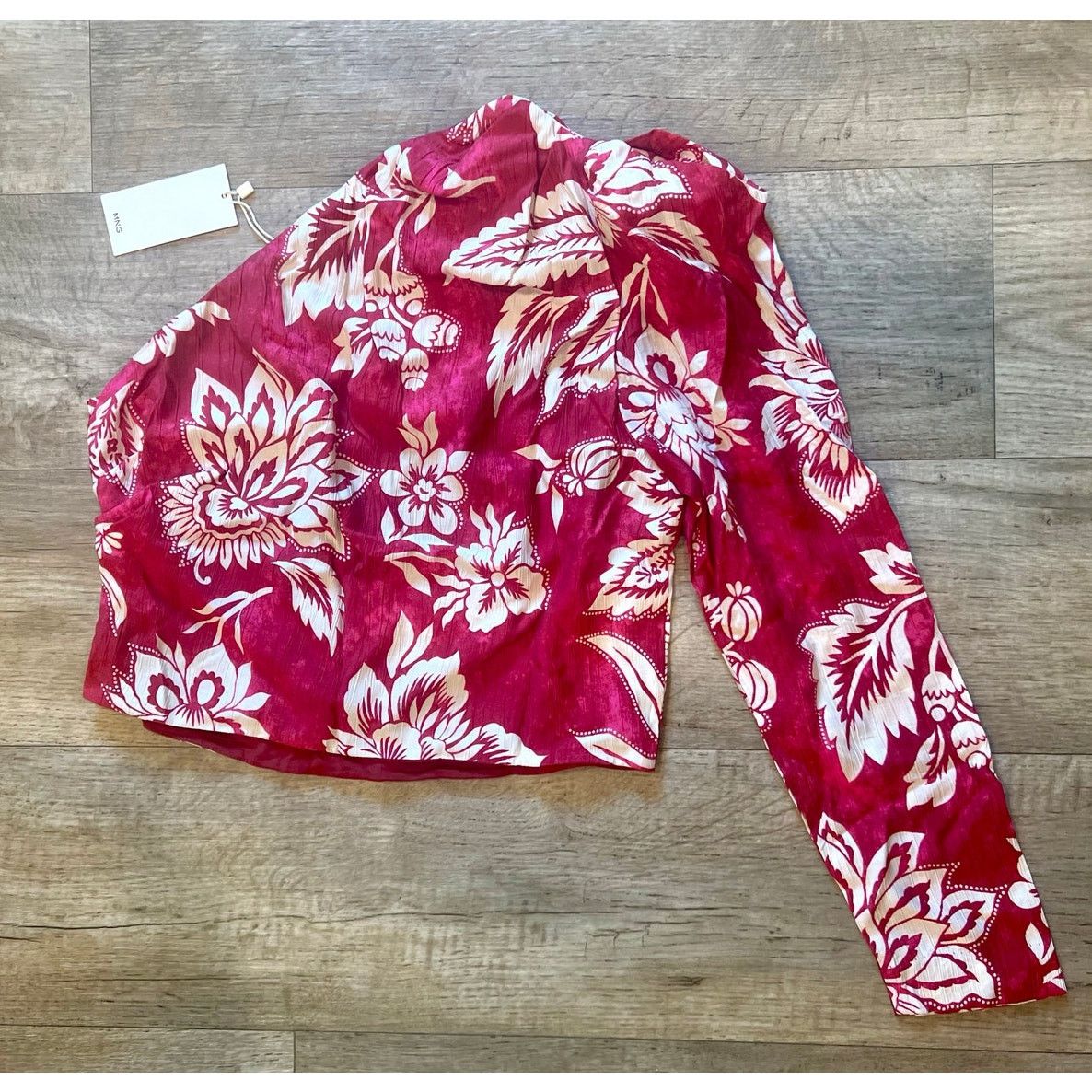 Mango MANGO Floral Print Blouse NWT Size M / US 6-8 / IT 42-44 - 12 Thumbnail