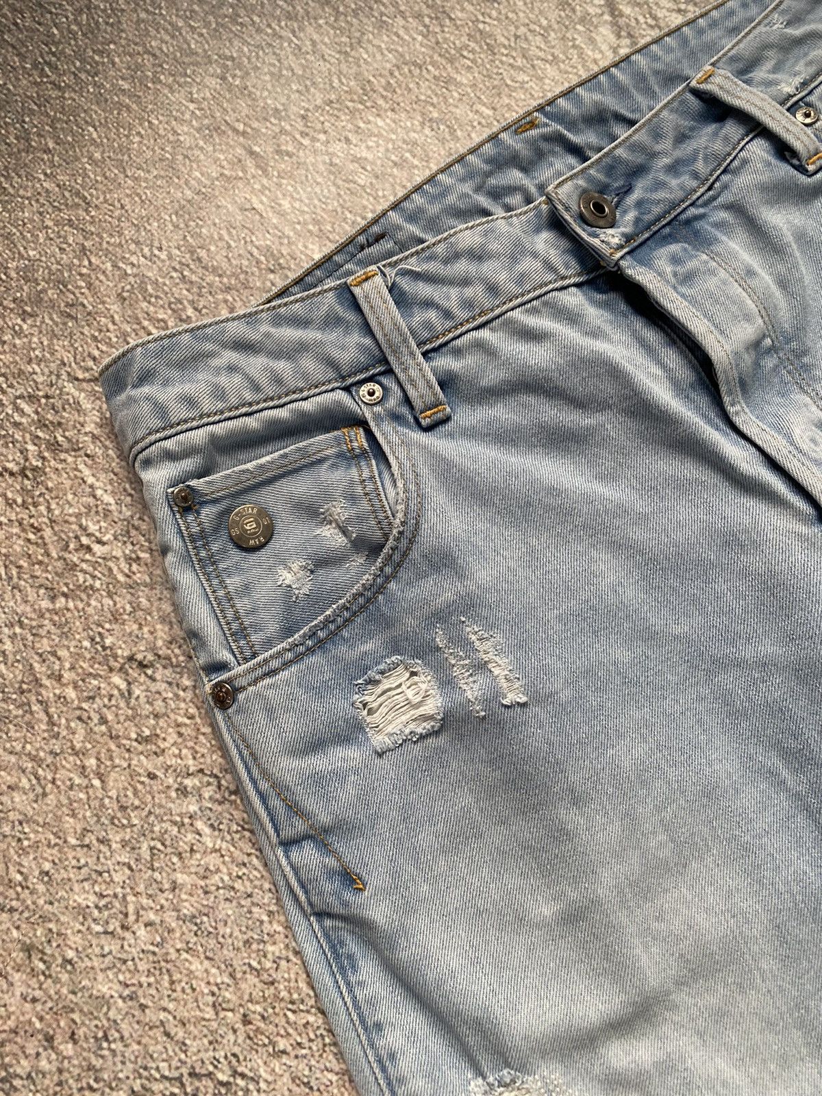 G-Star × Vintage Vintage G-star RAW ARC 30 slim Denim anatomical shape Size US 30 / EU 46 - 4 Thumbnail