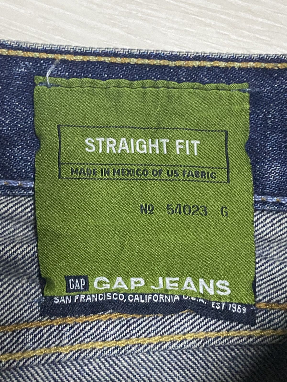 Japanese Brand Vintage Gap California USA Ghost Rider Loose Jeans Size US 31 - 14 Thumbnail
